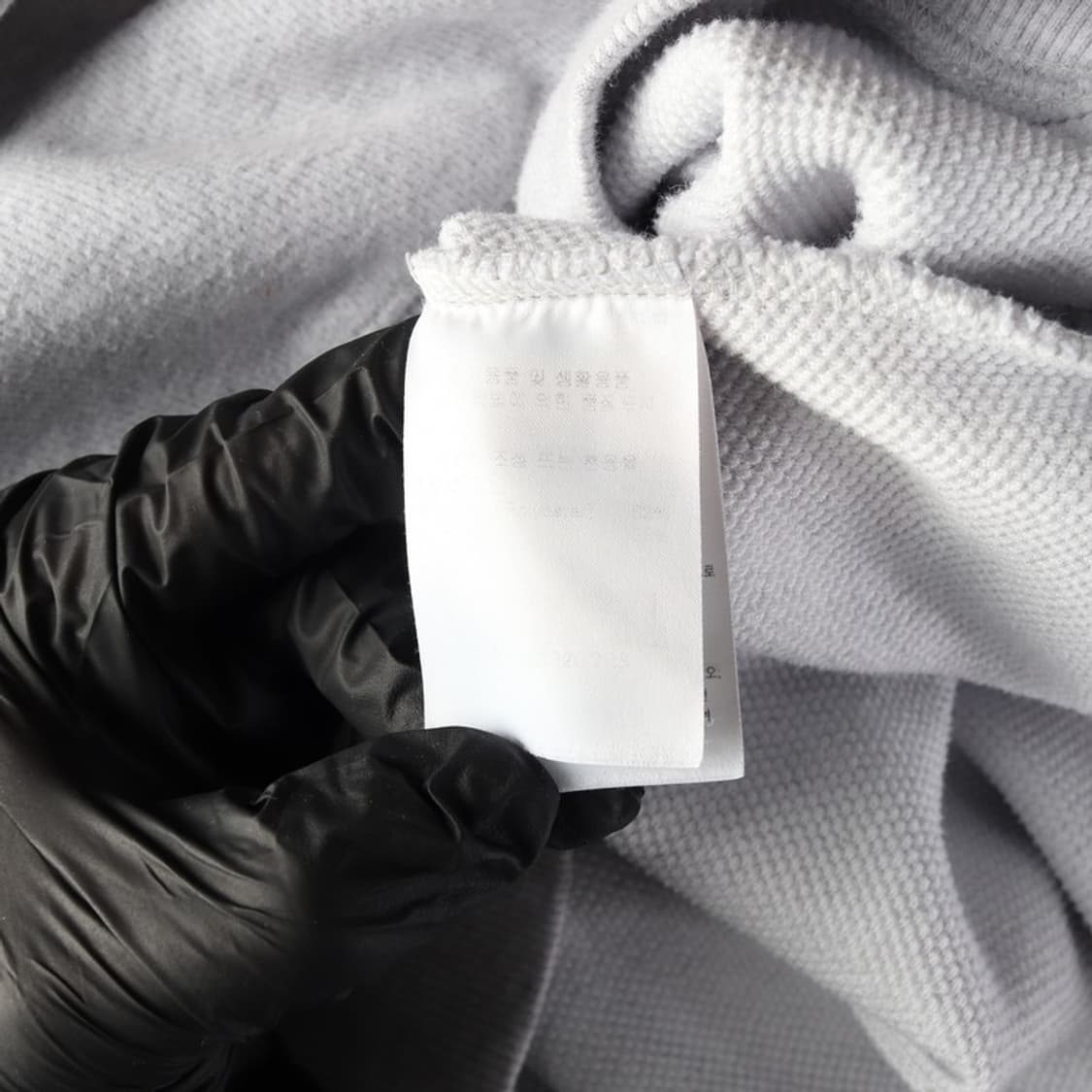 커버낫 C 로고 반집업 맨투맨 그레이 S 상품이미지6