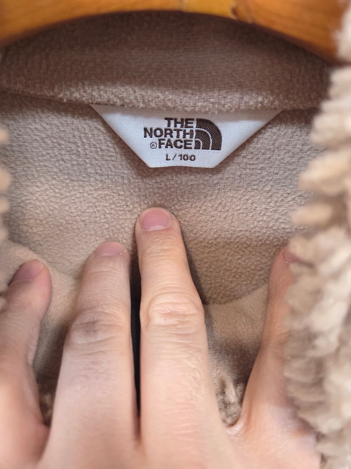 노스페이스 화이트라벨 리만 ex 플리스 자켓 L 상품이미지3