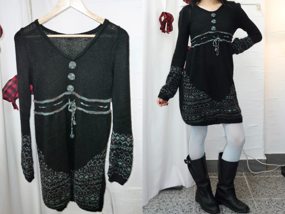 Winterfolk long knit 상품이미지1