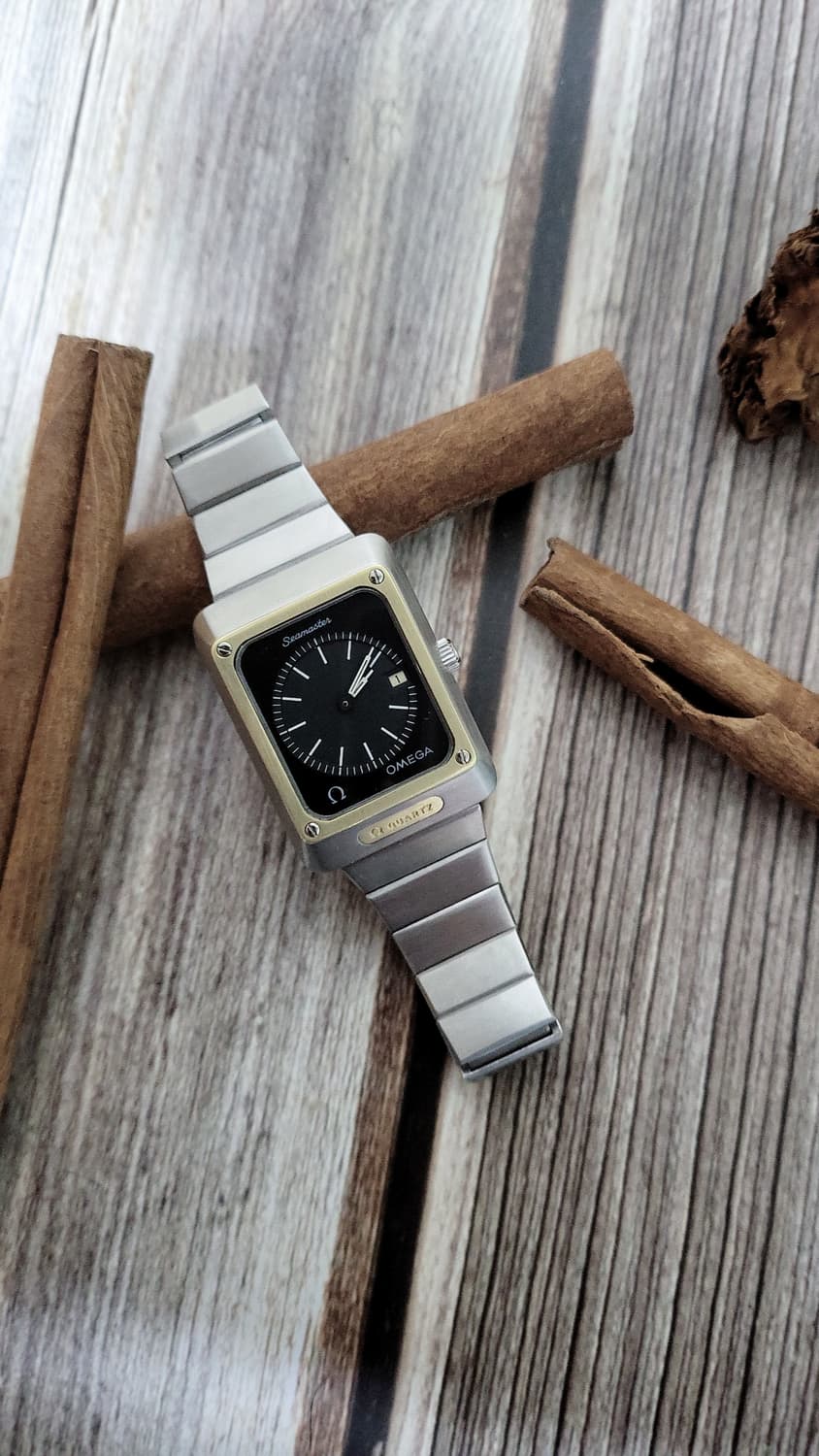 정품 오메가 씨마스터  마리너2 14k 베젤 쿼츠시계 상품이미지4