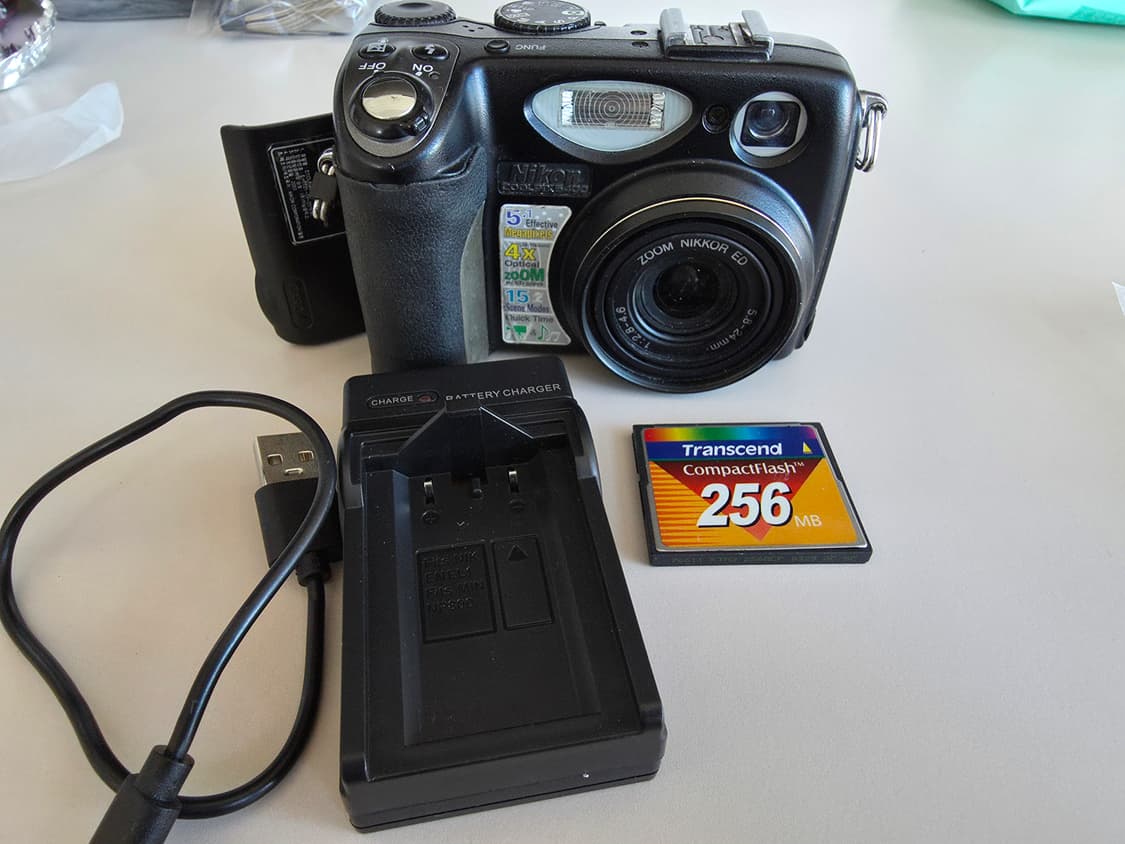 니콘 쿨픽스 5400 빈티지 디지털카메라 상품이미지7