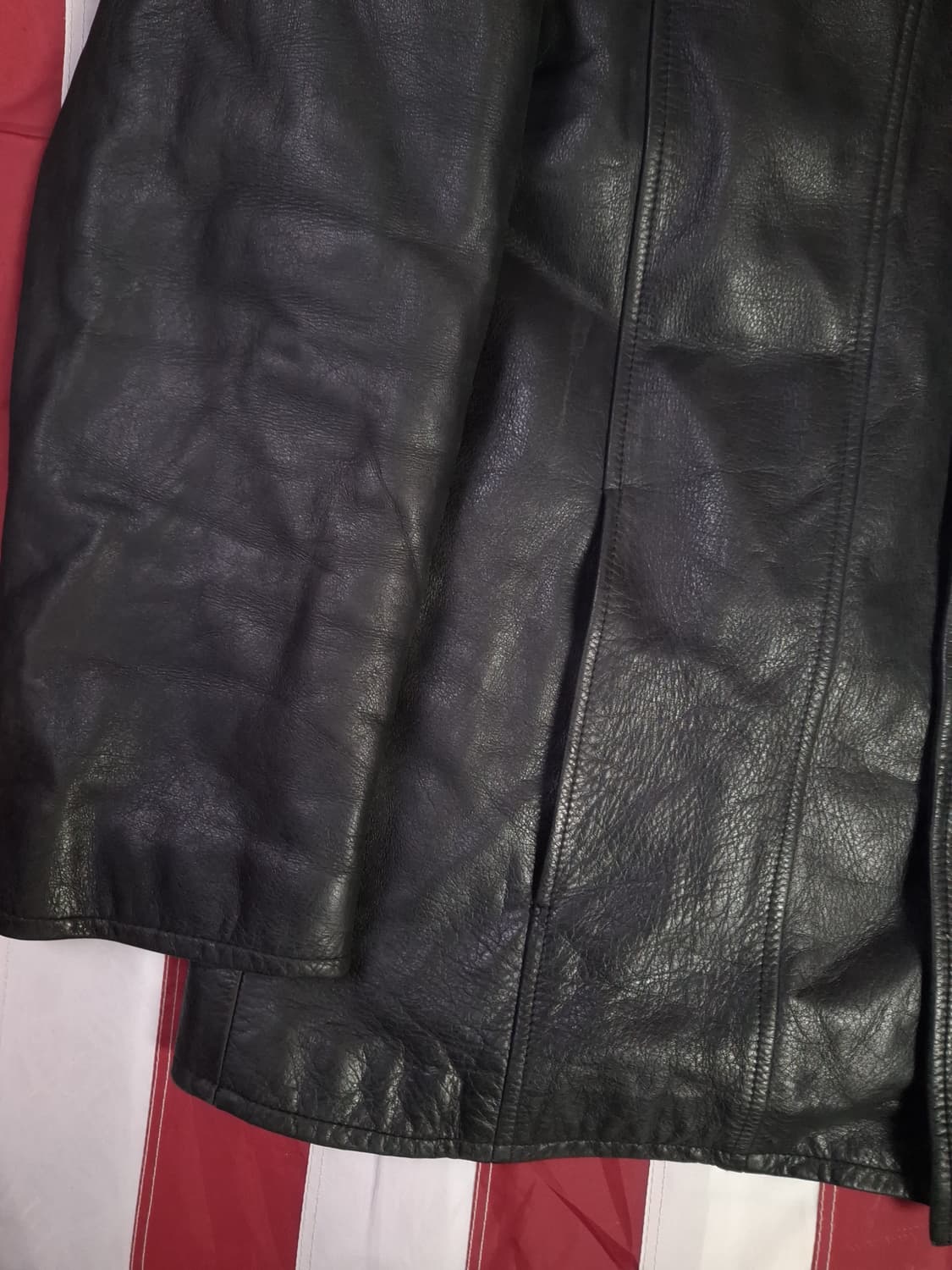 오리지날 게스 리얼레더 반코트 상품이미지7