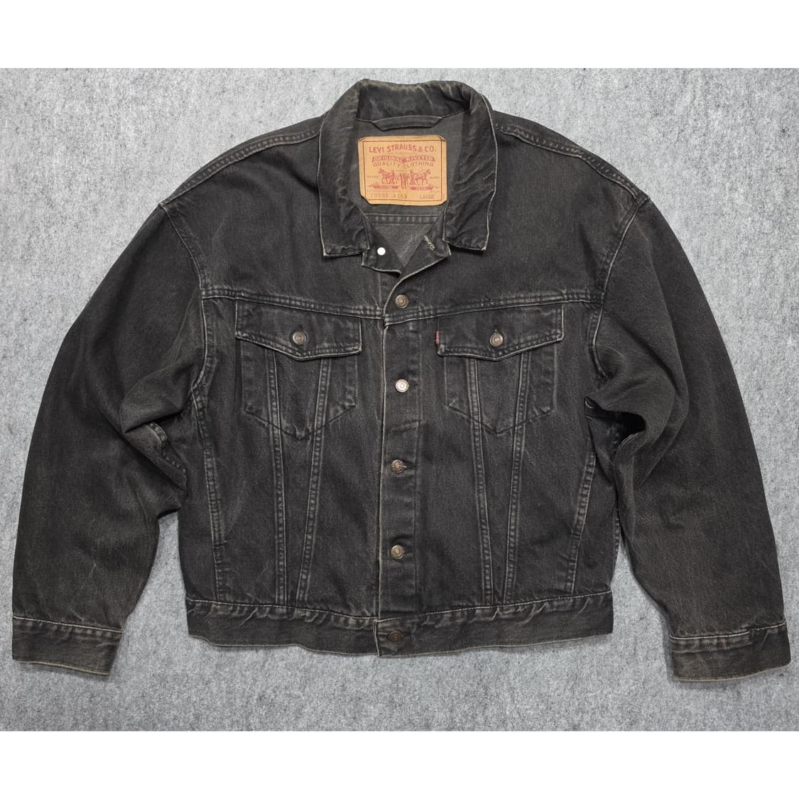 리바이스 90s USA 70598 트러커 데님 자켓 L 상품이미지1