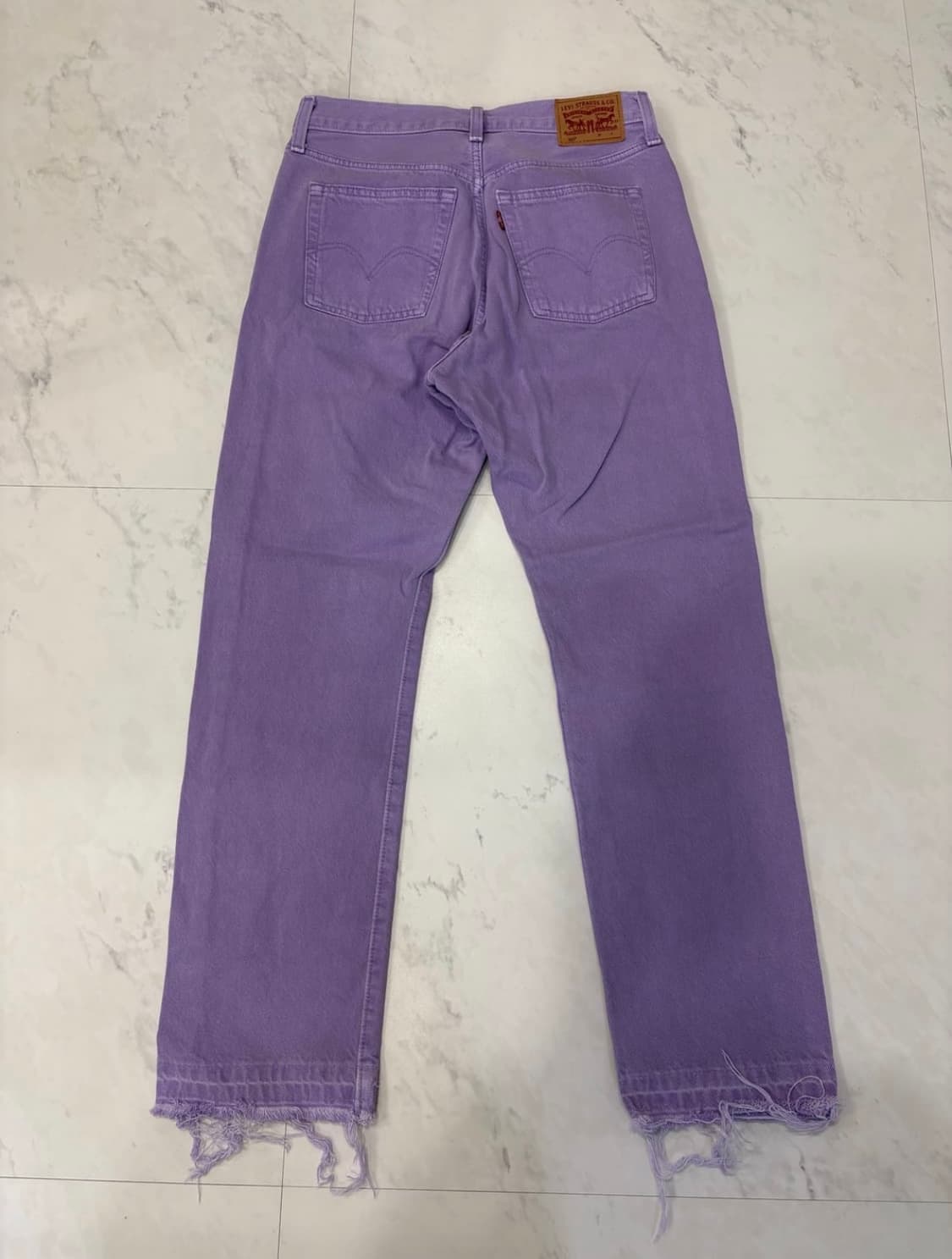 Levis 501 lavender denim pants 28x28 상품이미지4
