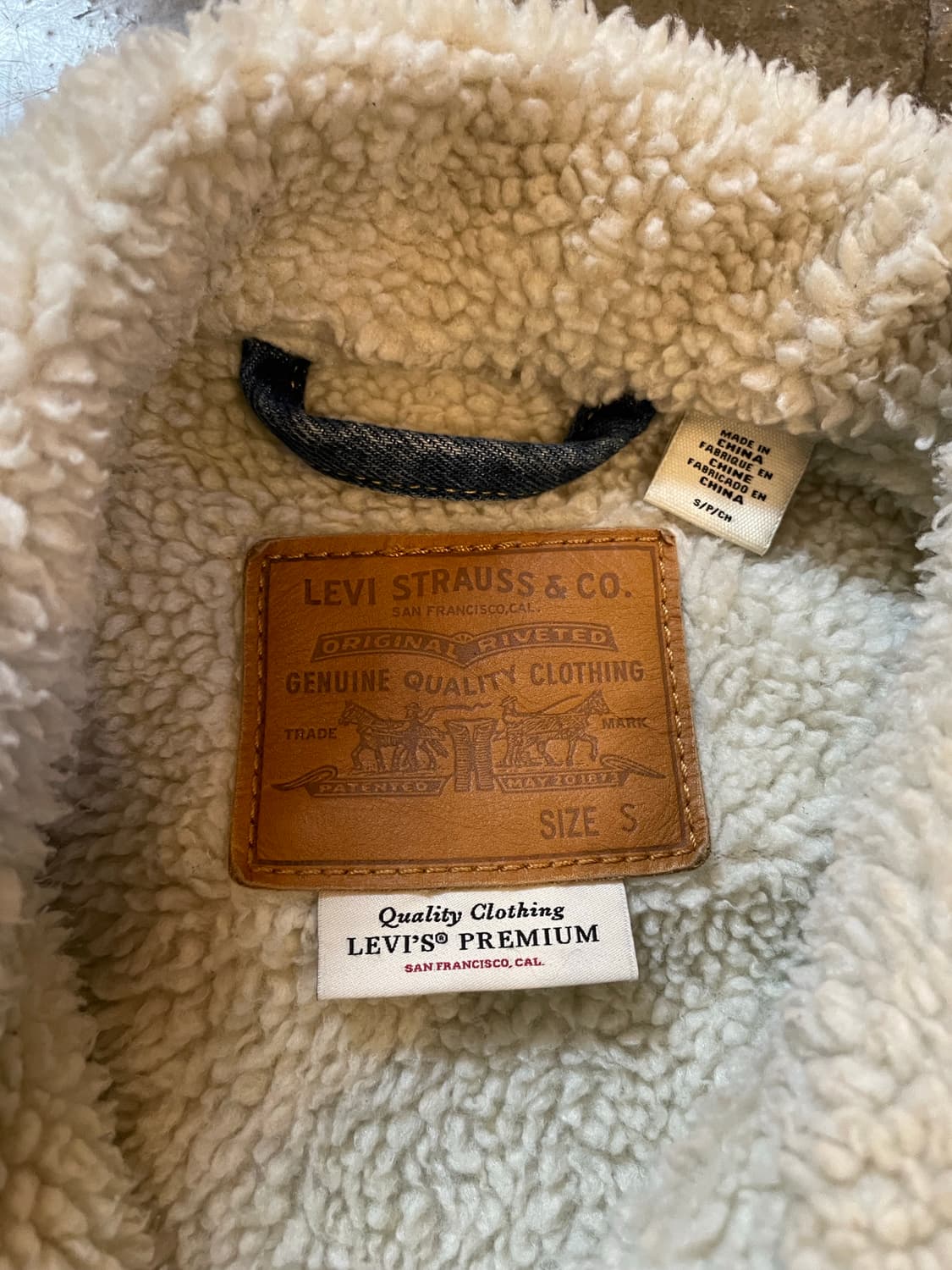 리바이스 big E 쉐르파 데님 자켓 상품이미지4