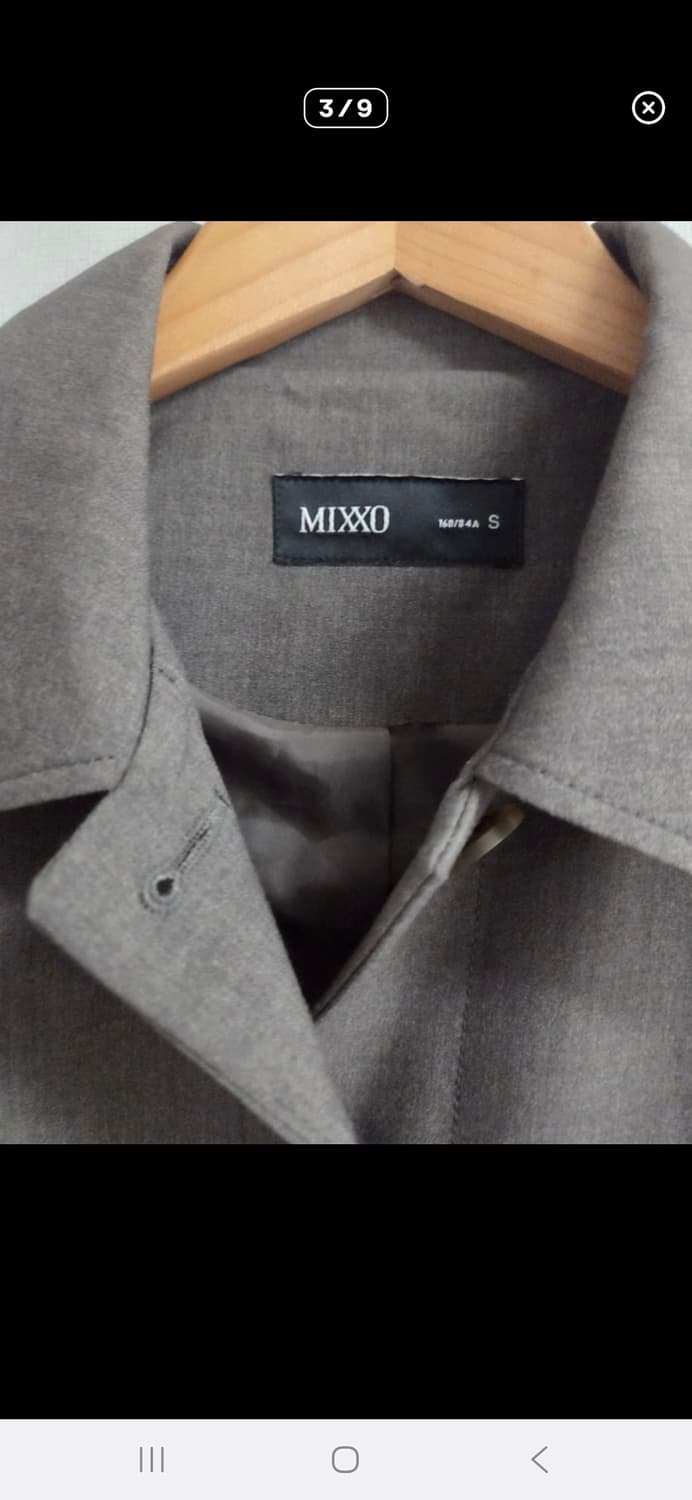 MIXXO(미쏘) 그레이 숏 자켓 S사이즈 상품이미지3