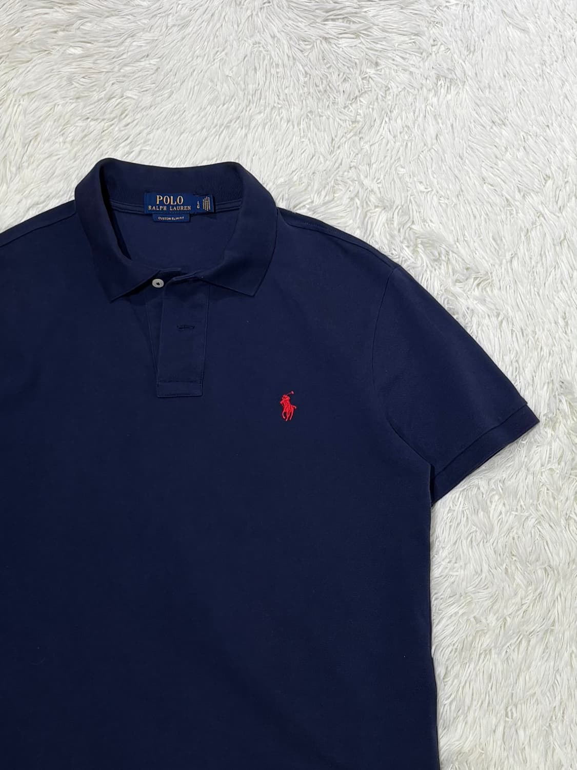 폴로랄프로렌 레드포니 네이비 반팔 카라티 상품이미지5