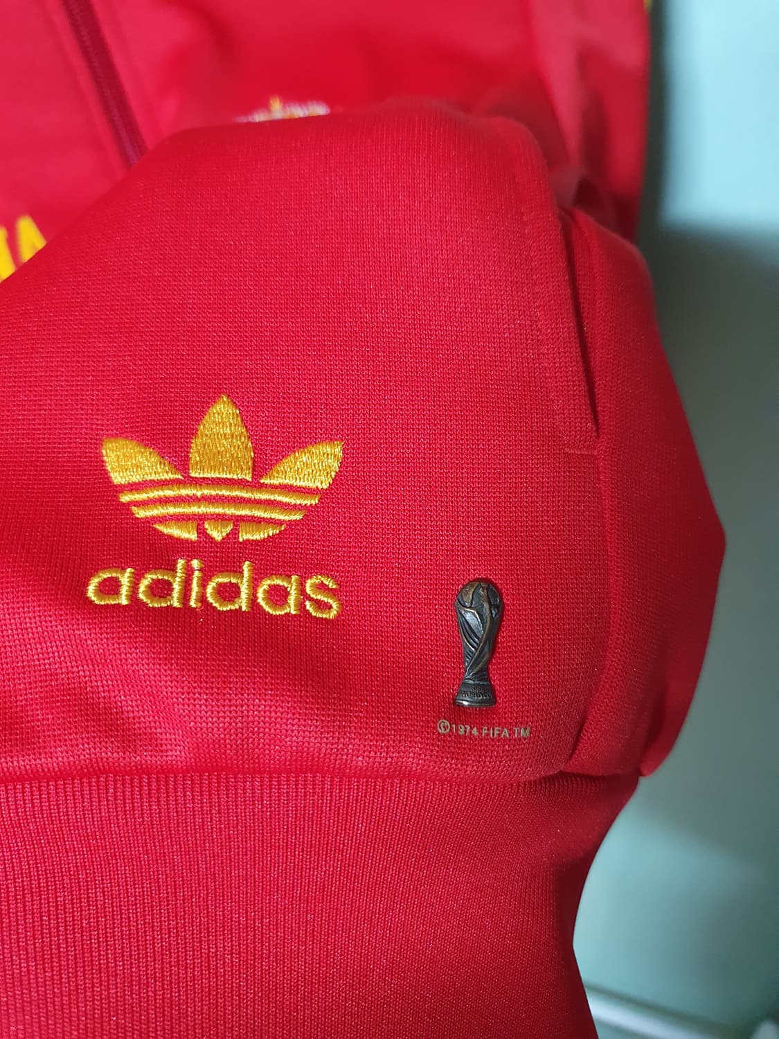 아디다스 스페인 국가대표 트랙탑 져지 90 상품이미지5