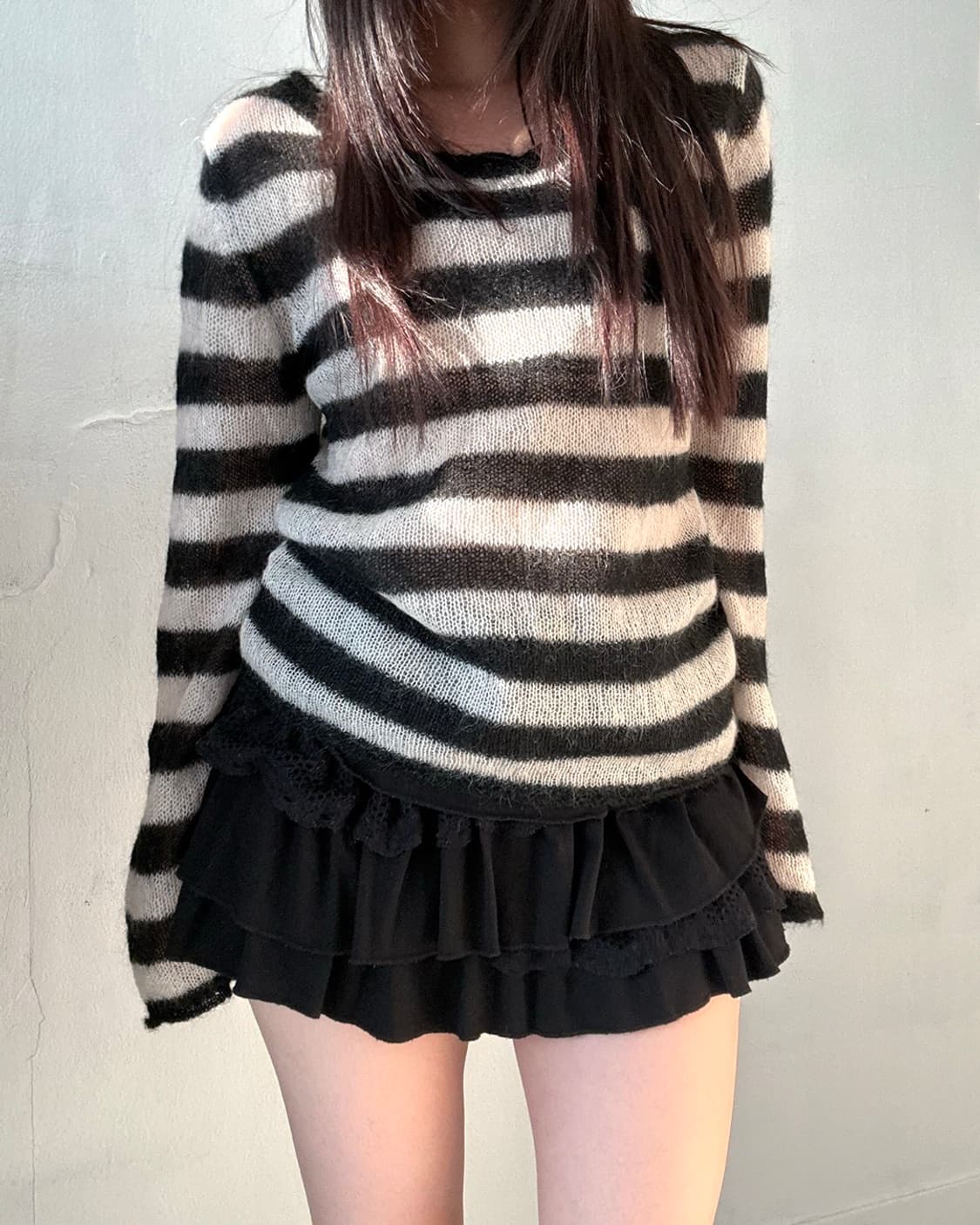Mohair stripe knit 상품이미지6