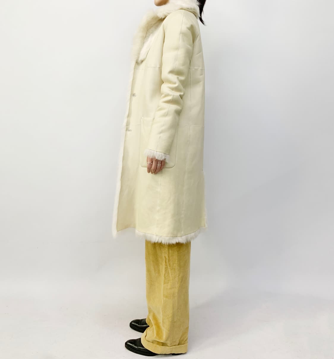 질 샌더 무스탕 퍼 코트 상품이미지9