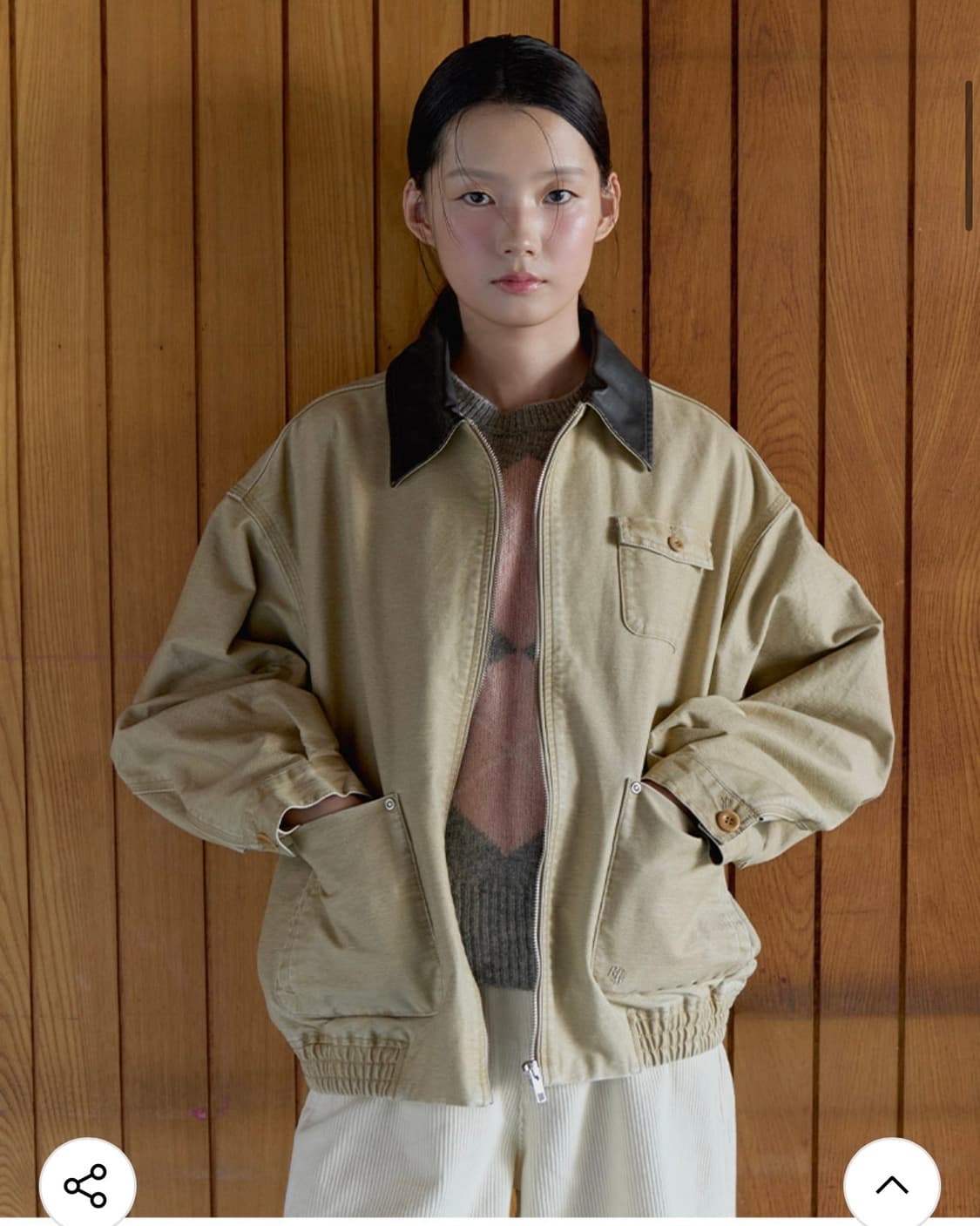 rockfish웨더웨어 봄버자켓 상품이미지8