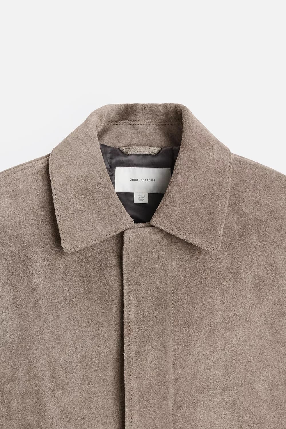 자라 오리진 스웨이드 레더 점퍼 가죽 자켓 L 상품이미지8