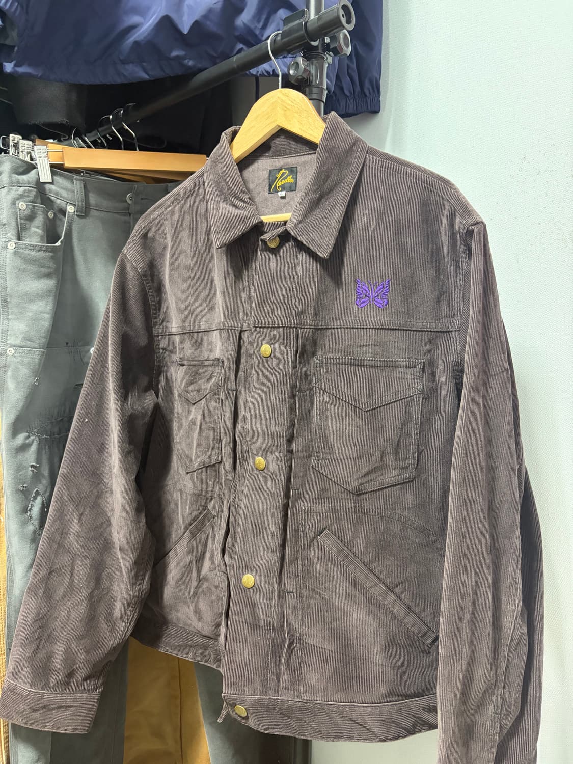 Needles penny jean jacket 14W corduroy L 상품이미지2