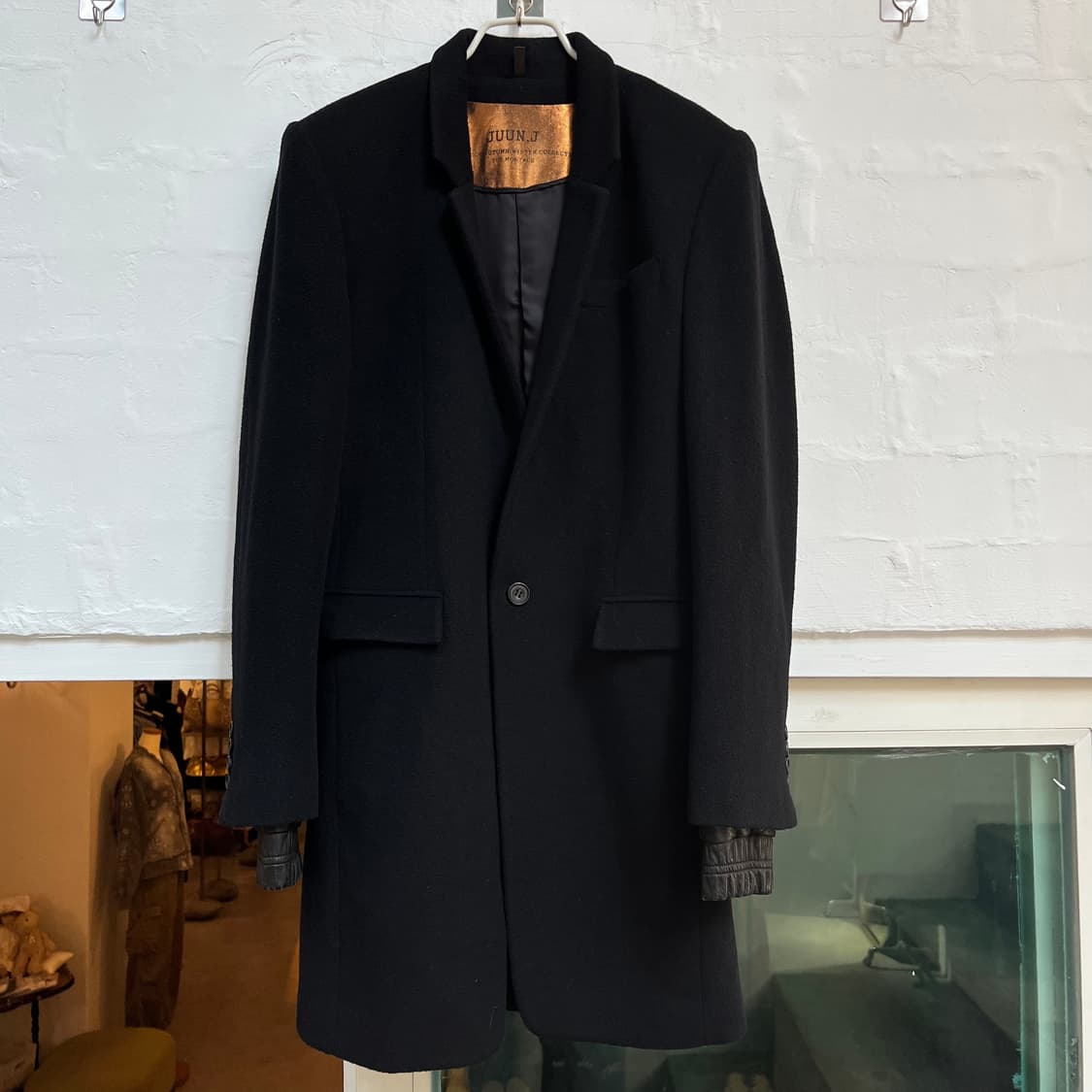 JUUN.J 준지 체스터필드 울 코트 46 상품이미지1