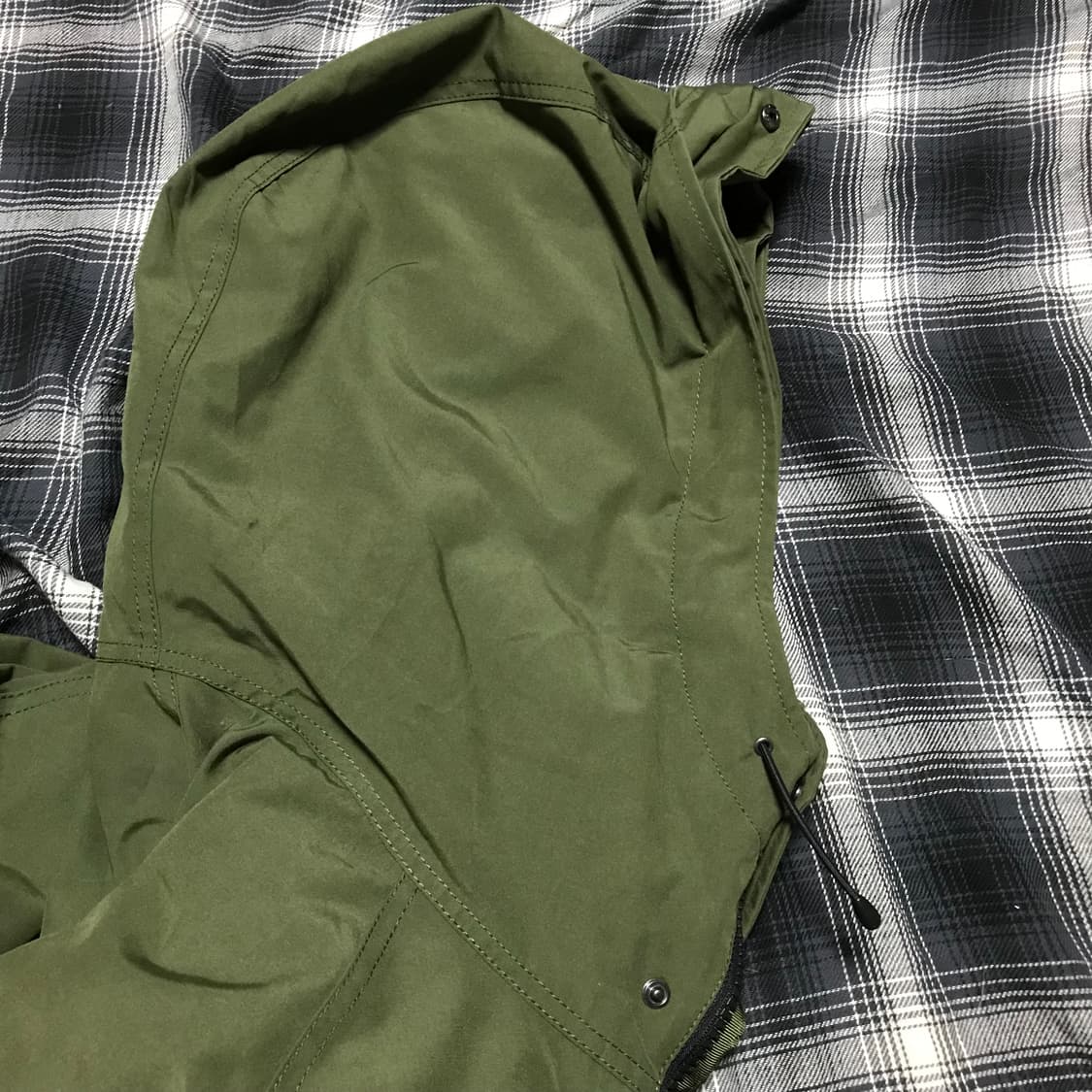 레어 90-00s 재팬 백넘버 밀리터리 복각 마운틴 다운 투웨이 파카 상품이미지10