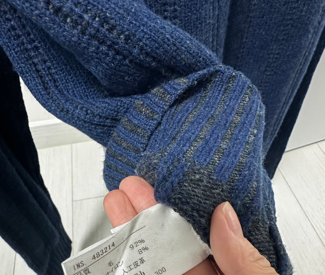 제이프레스 남성 L사이즈 버튼넥 니트 상품이미지5