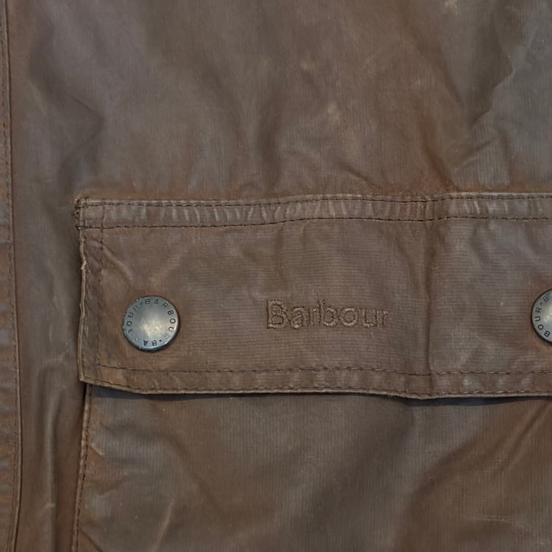 미국 빈티지 바버 브라운 왁스 자켓 상품이미지6