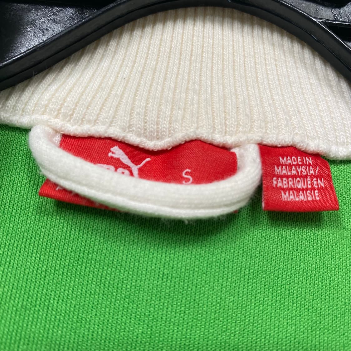 퓨마 화이트 크롭 져지 집업 상품이미지4