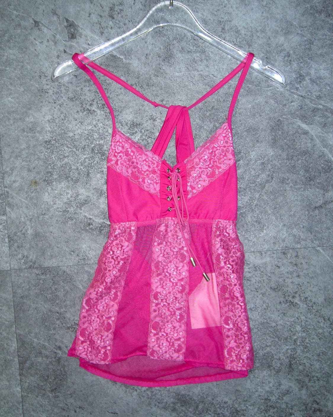 Pink Strap Top 상품이미지1