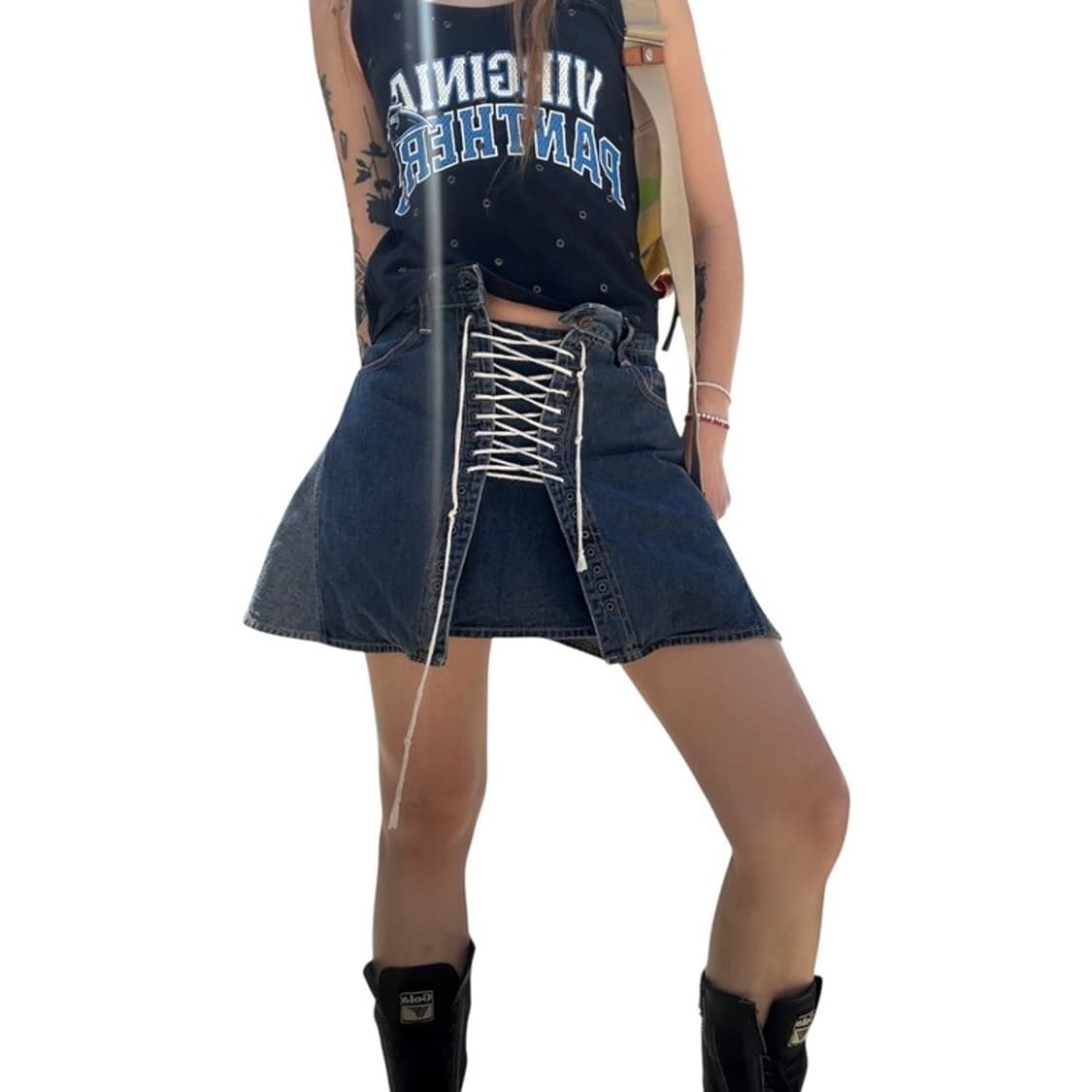 히스테릭 글래머 미니 스커트 상품이미지1