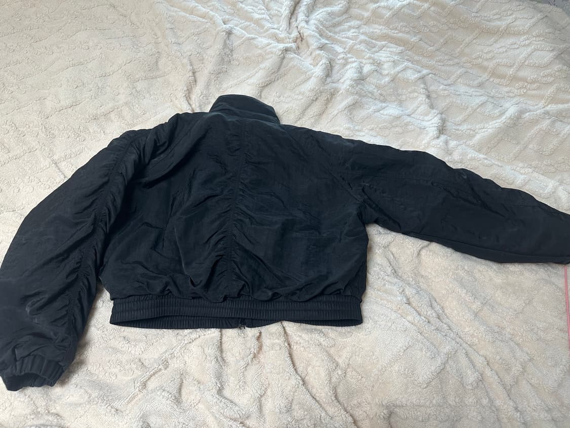 토피 셔링 투웨이 봄버자켓 패딩 상품이미지5