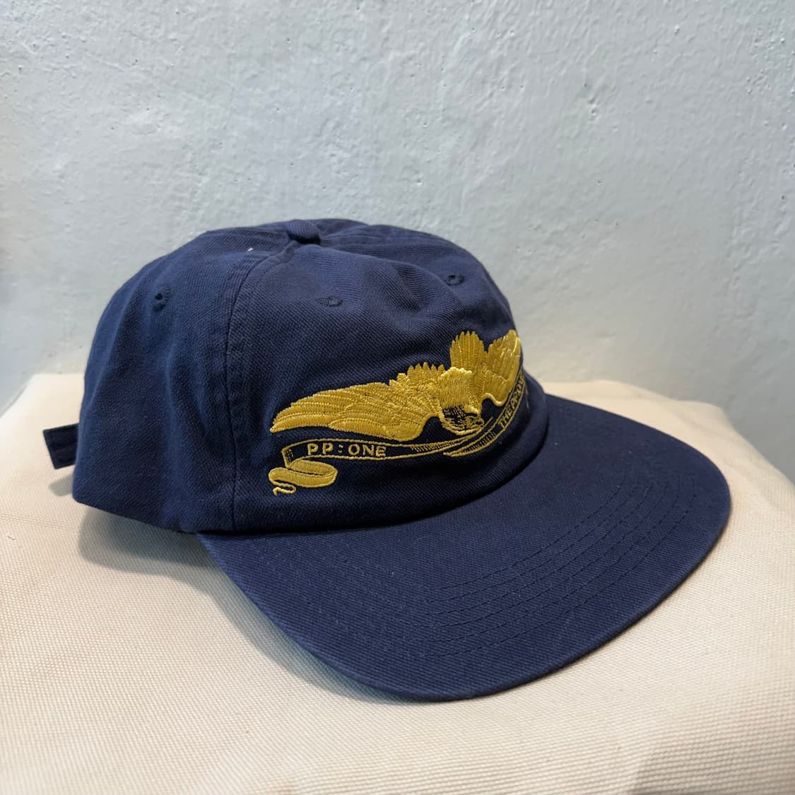 빈티지 무드 네이비 캡  상품이미지2