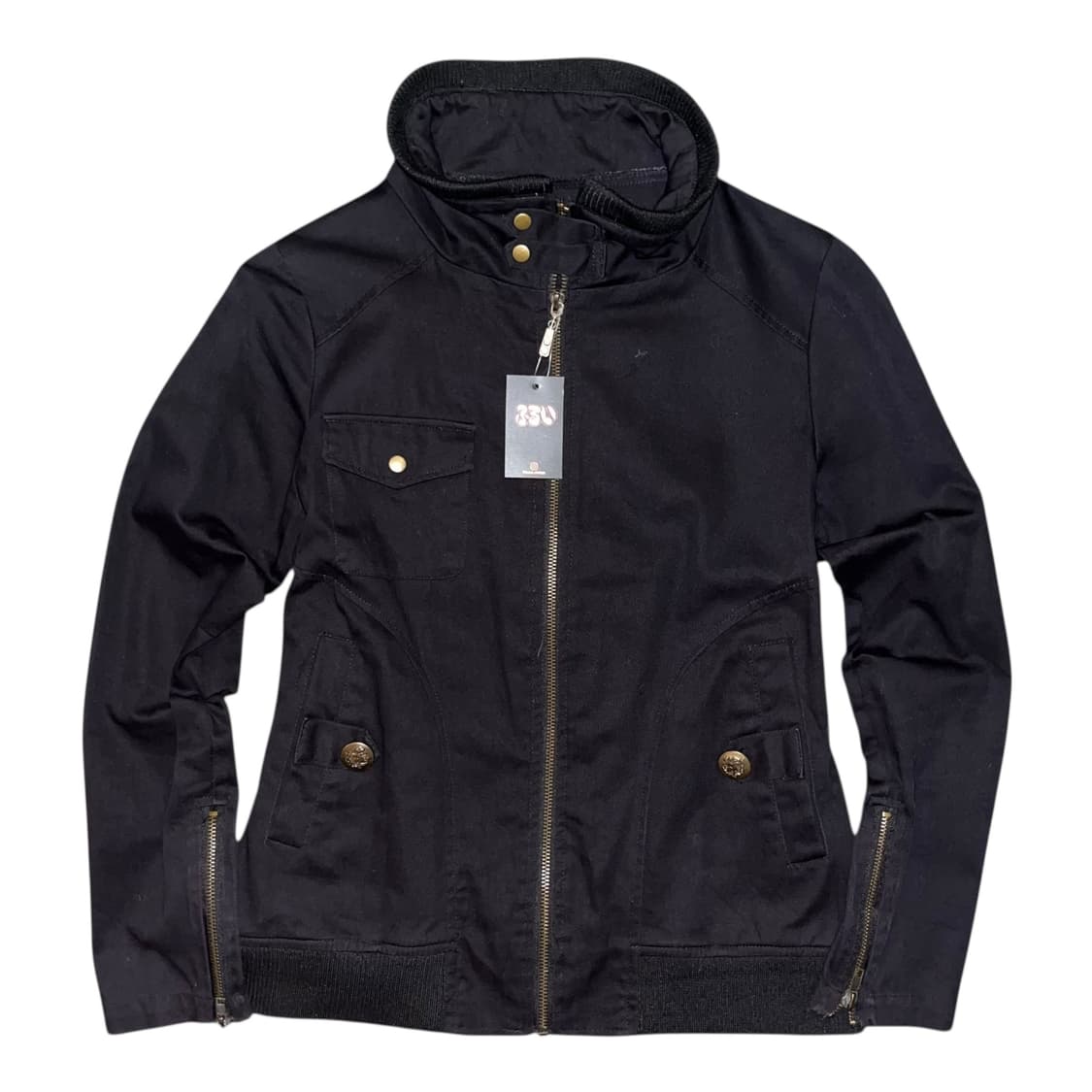 CECIL McBEE 세실맥비 넥버클 집업자켓 y2k갸루펑크 상품이미지1