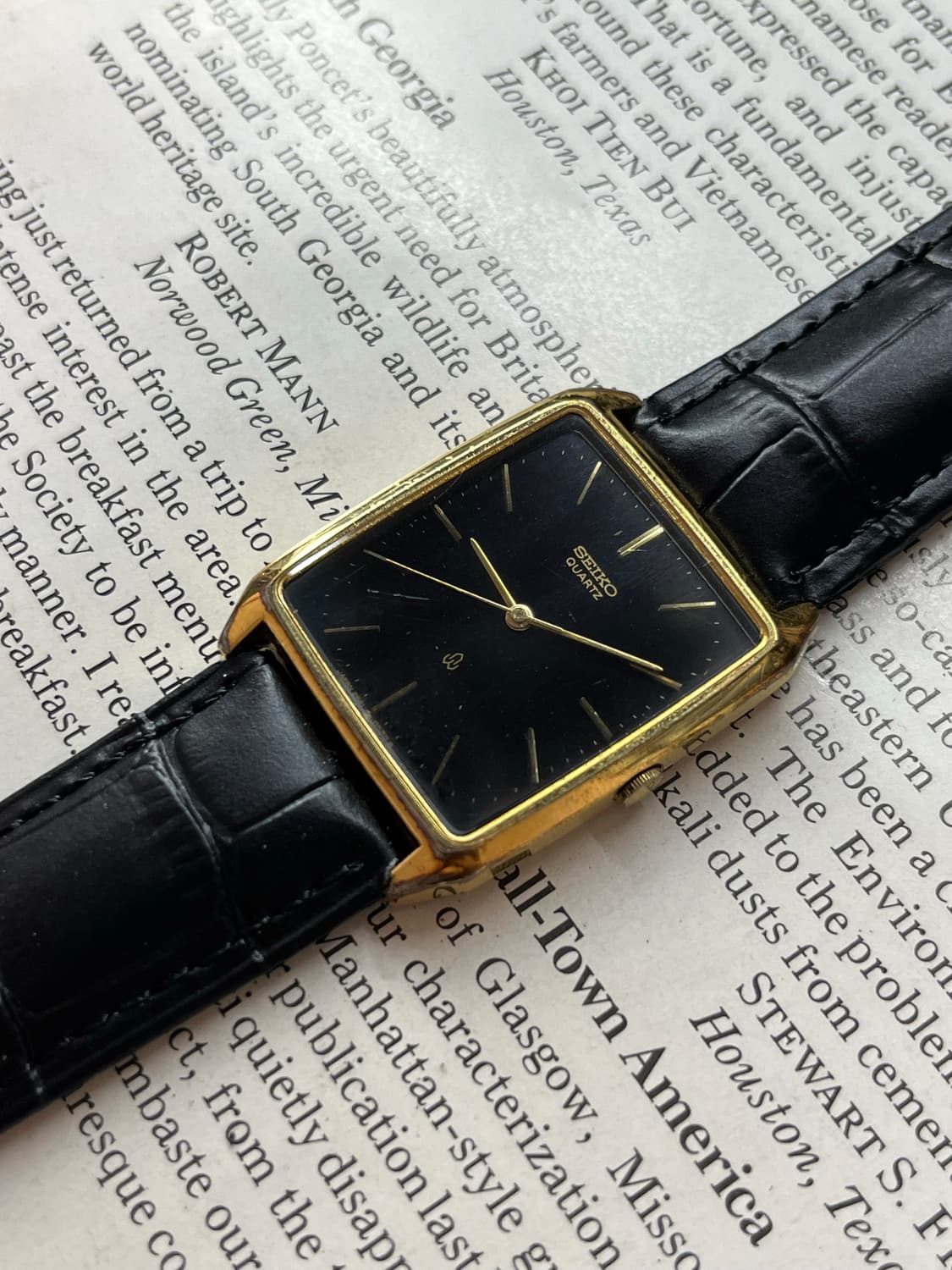 Seiko Vintage Tank (1982s)  상품이미지2