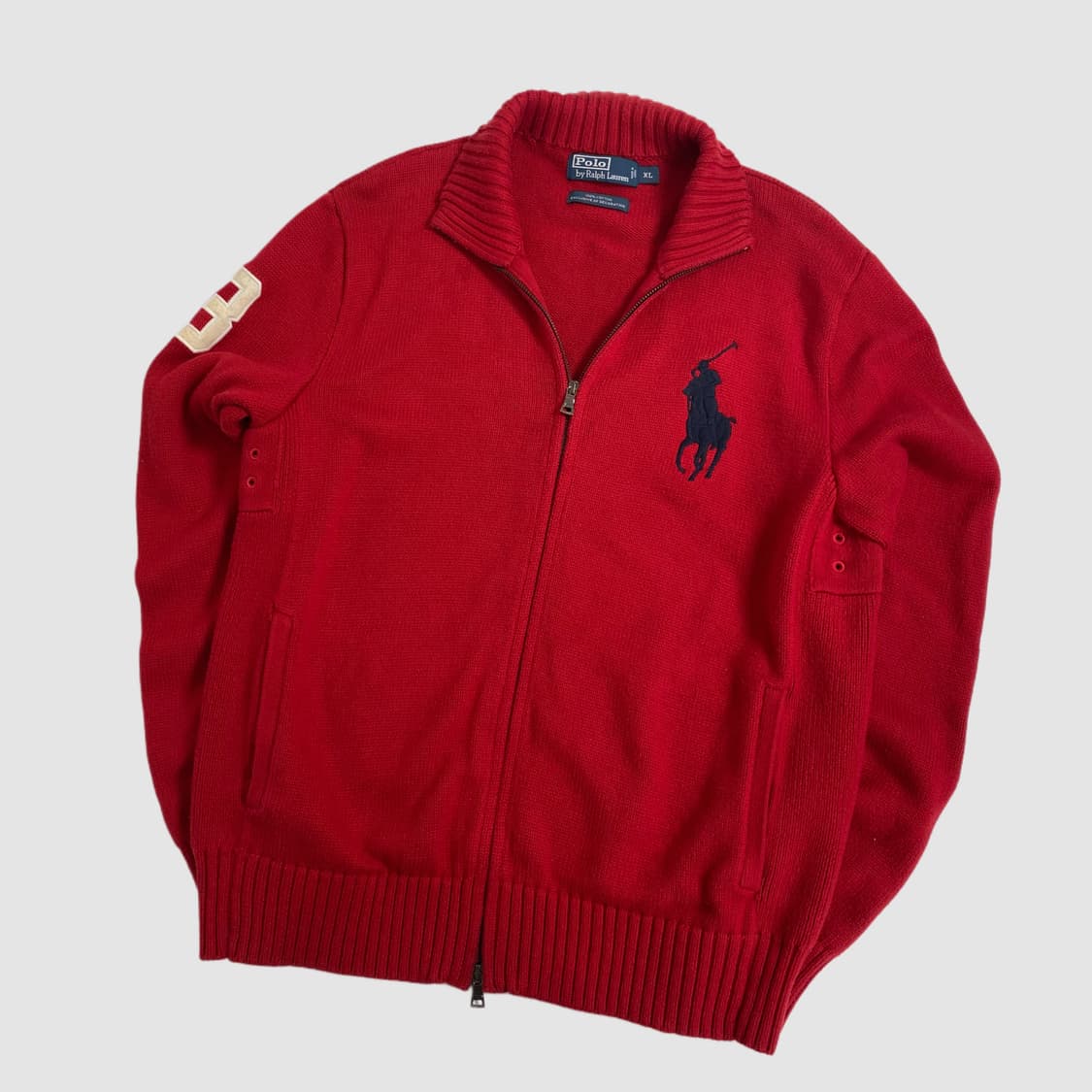 폴로 빅포니 니트집업 상품이미지1