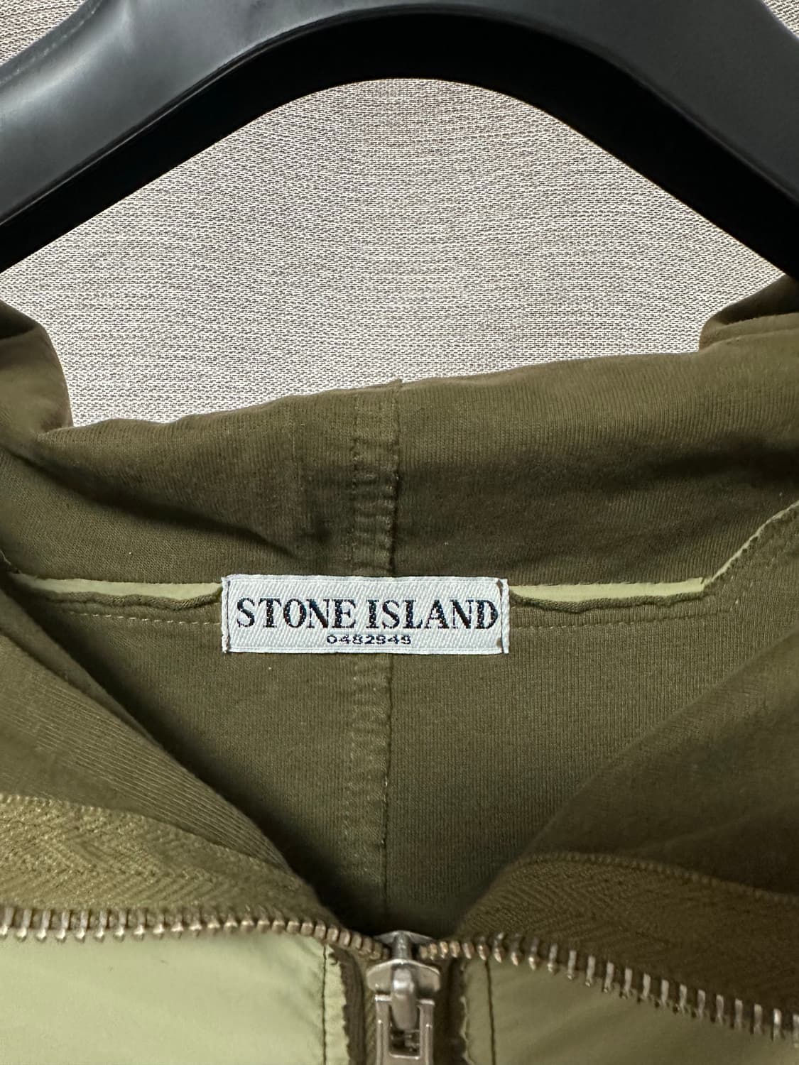 05S 스톤아일랜드 아카이브 컷팅 디테일 폴리 집업 (XL) 상품이미지4