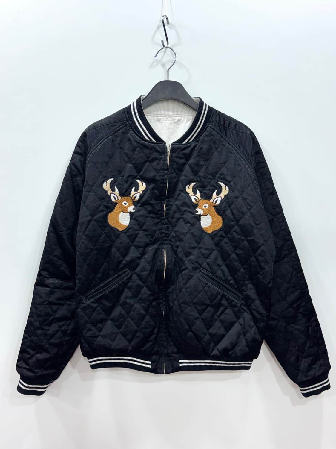 휴먼메이드 리버시블 요코스카 자켓 블랙 XL 상품이미지6