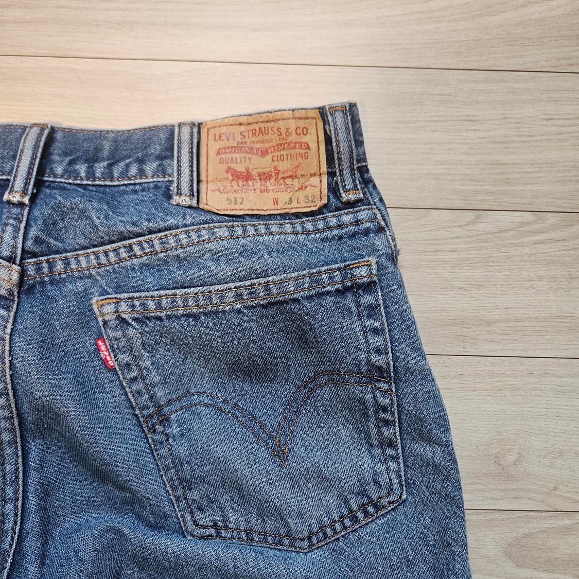 리바이스 517 빈티지 멕시코 데님 팬츠 W33 L32 상품이미지4
