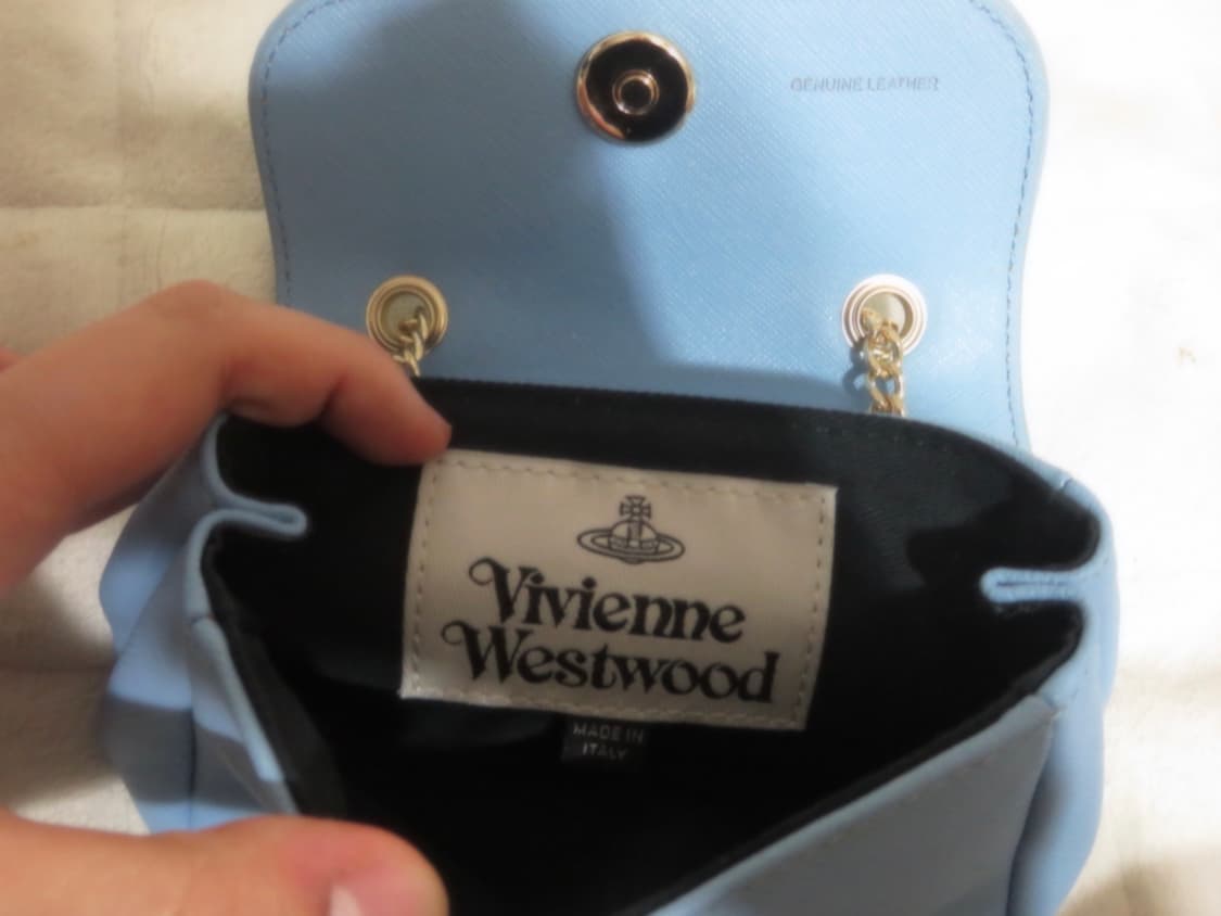 비비안웨스트우드 미니체인백 블루 상품이미지5