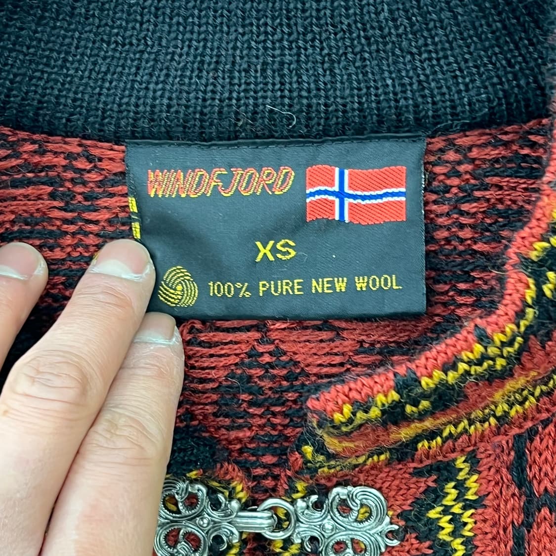 윈드피오르드 버클포인트 노르딕 울가디건 r2926 상품이미지7