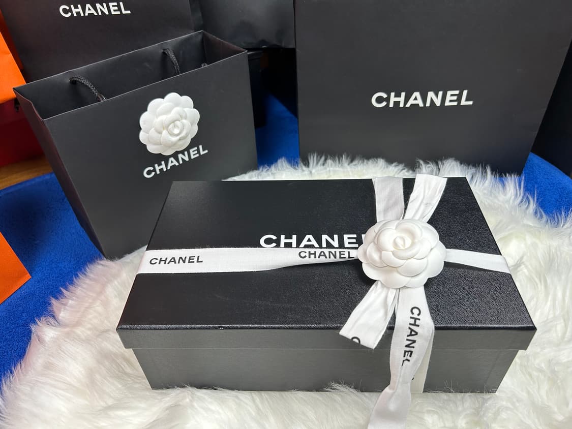 샤넬 투톤플랫 36.5 상품이미지6