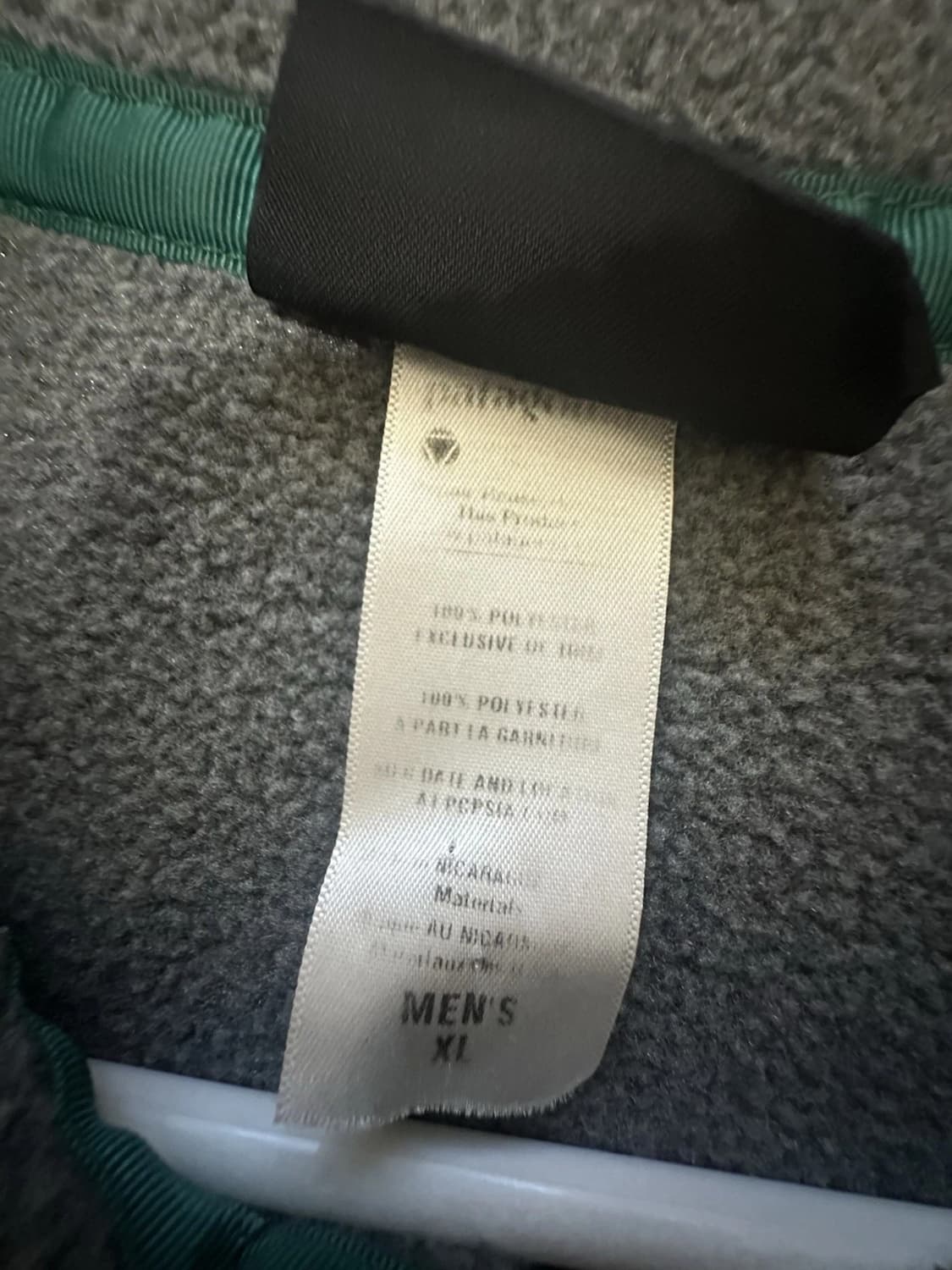 00s 파타고니아 신칠라 스냅-T 그레이/버건디 상품이미지5