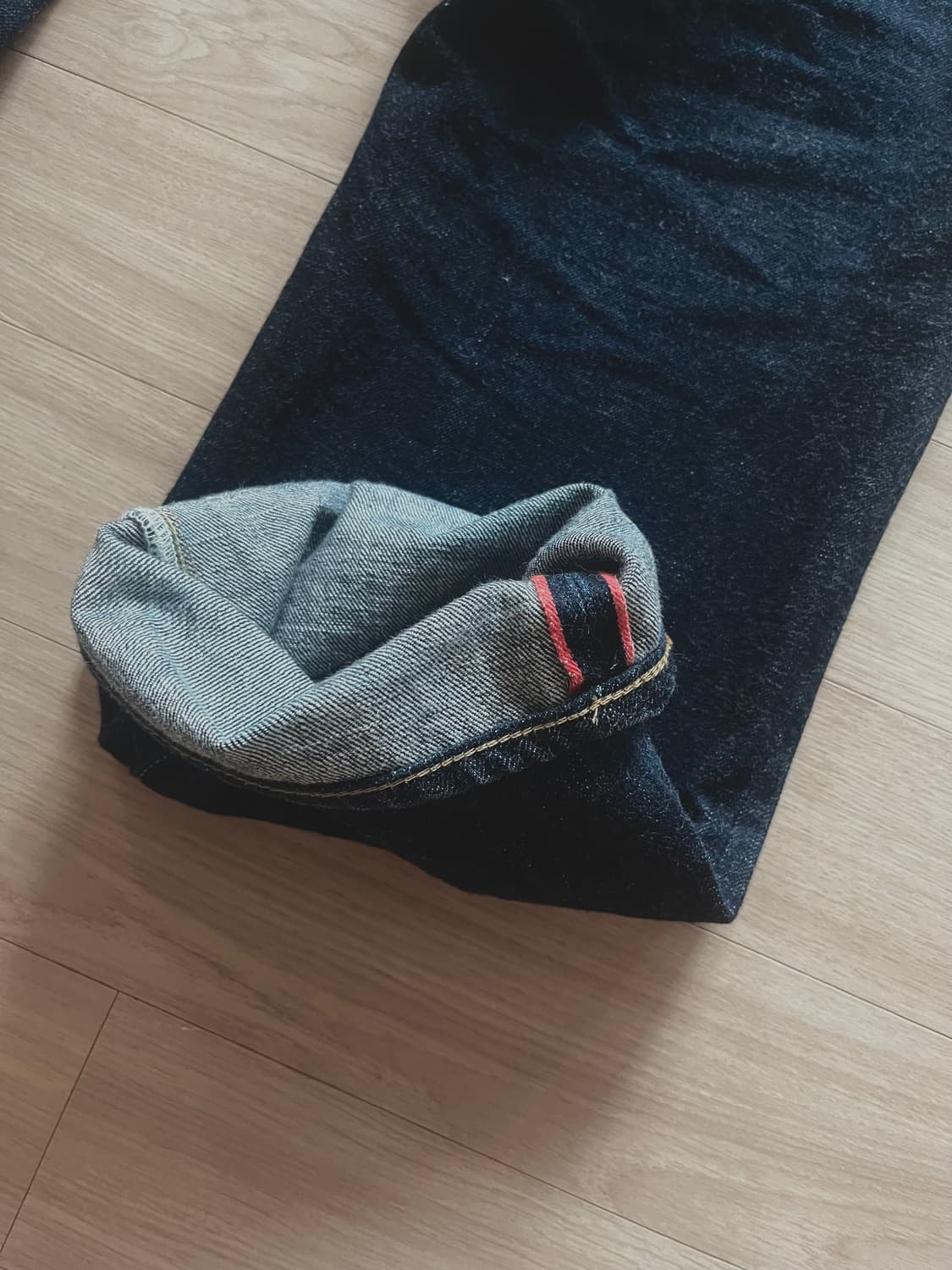 캐피탈 14oz TH 스트레이트 데님팬츠 33인치 상품이미지3