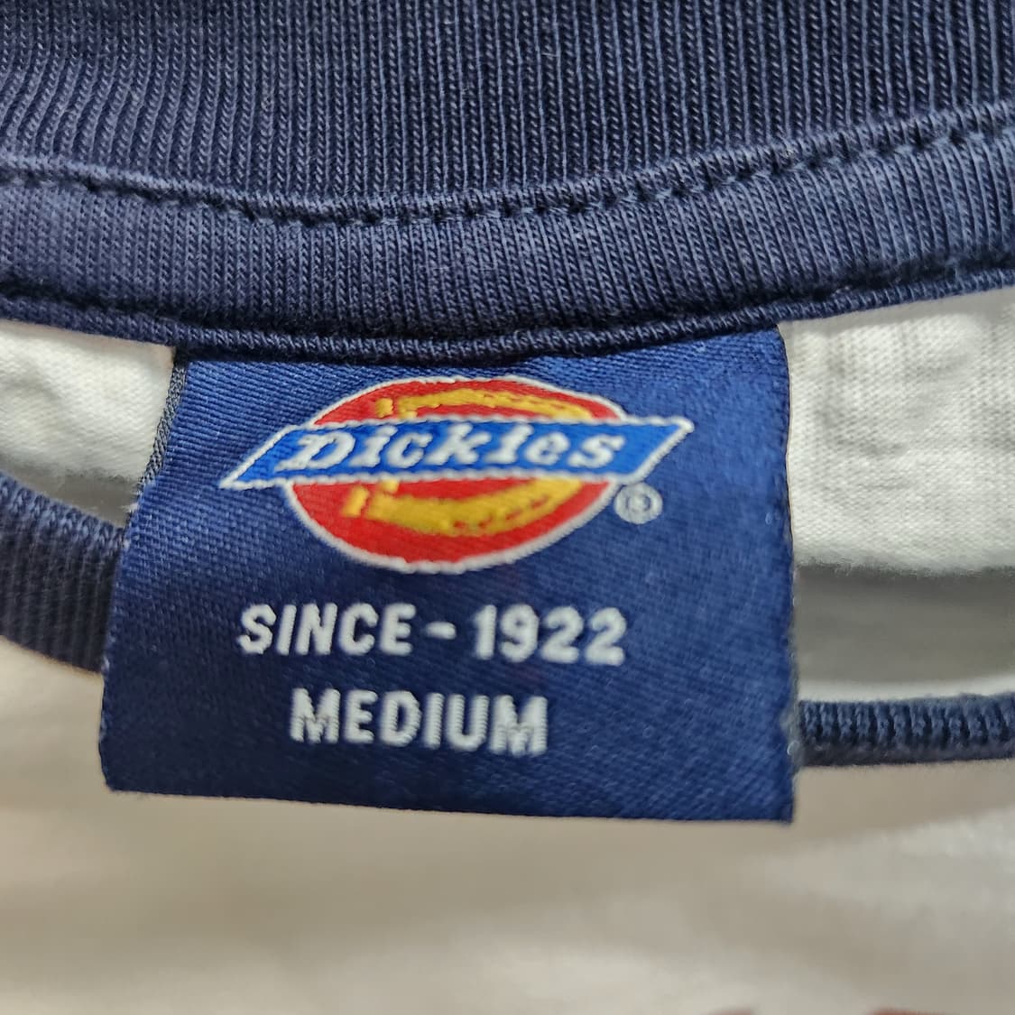 디키즈 빅로고 프린팅 나그랑 배색 반팔티 M(M) 상품이미지5