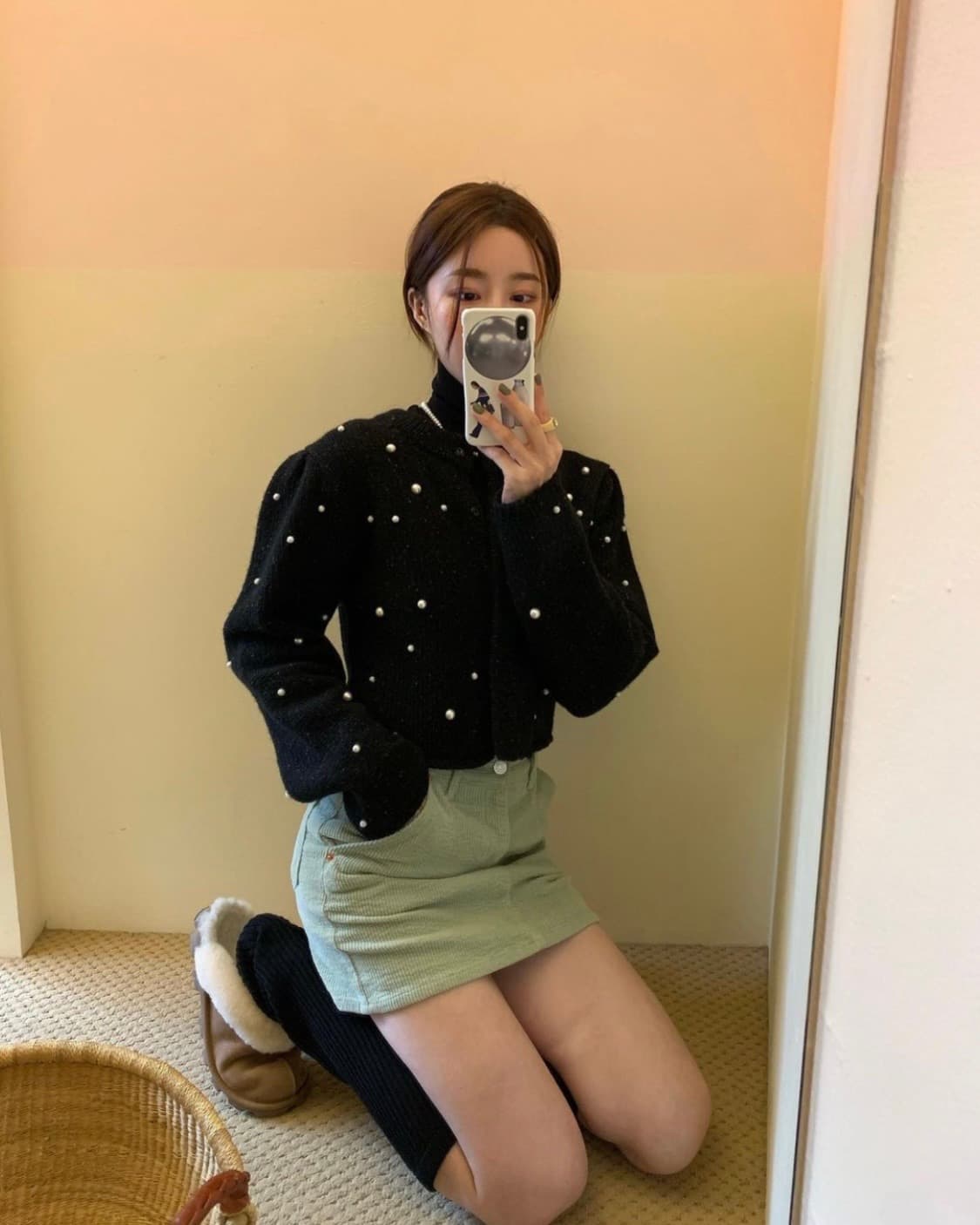 [s] 그로브 ELLIE 스커트 민트 상품이미지1