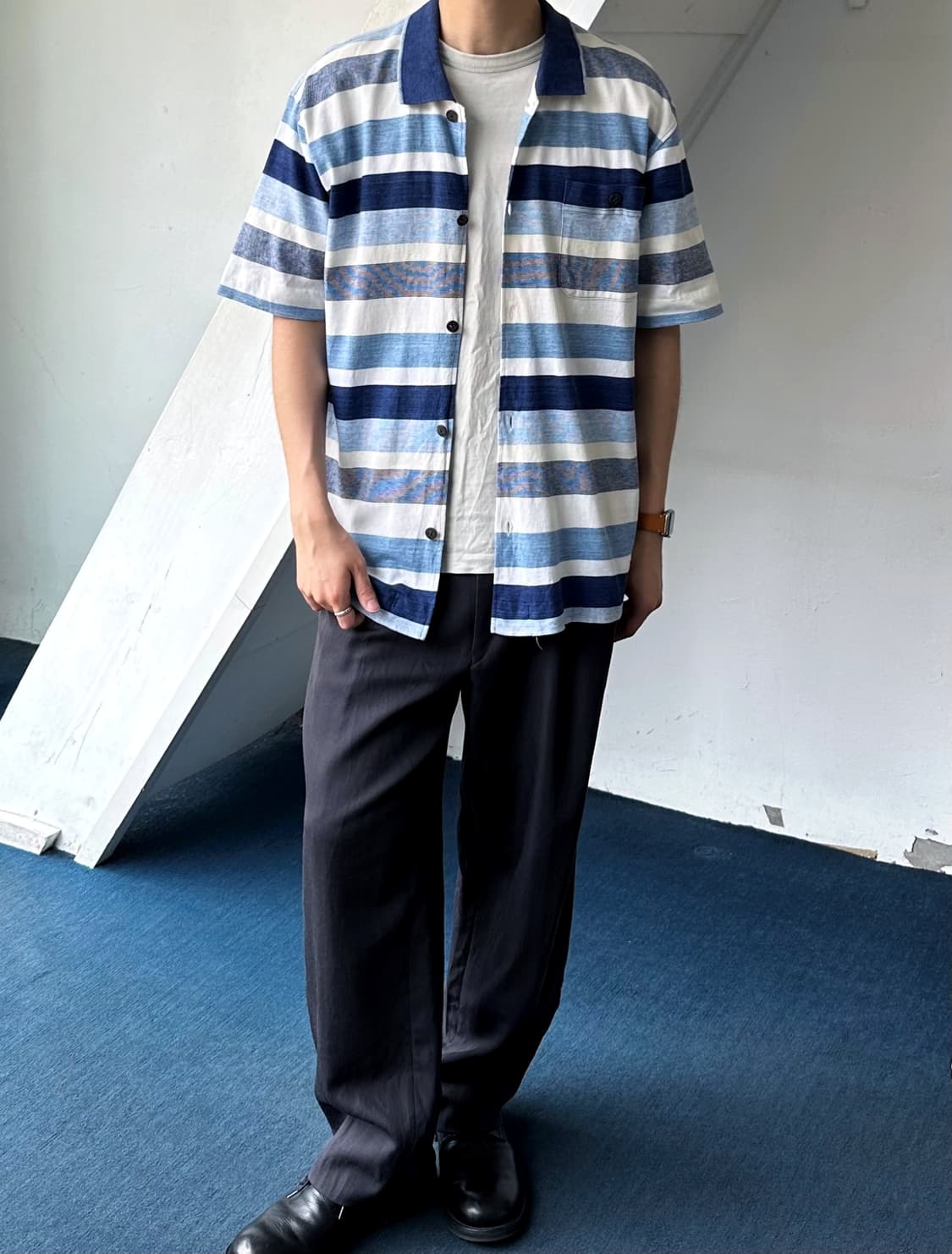Cotton linen design jacket tshirt 상품이미지7