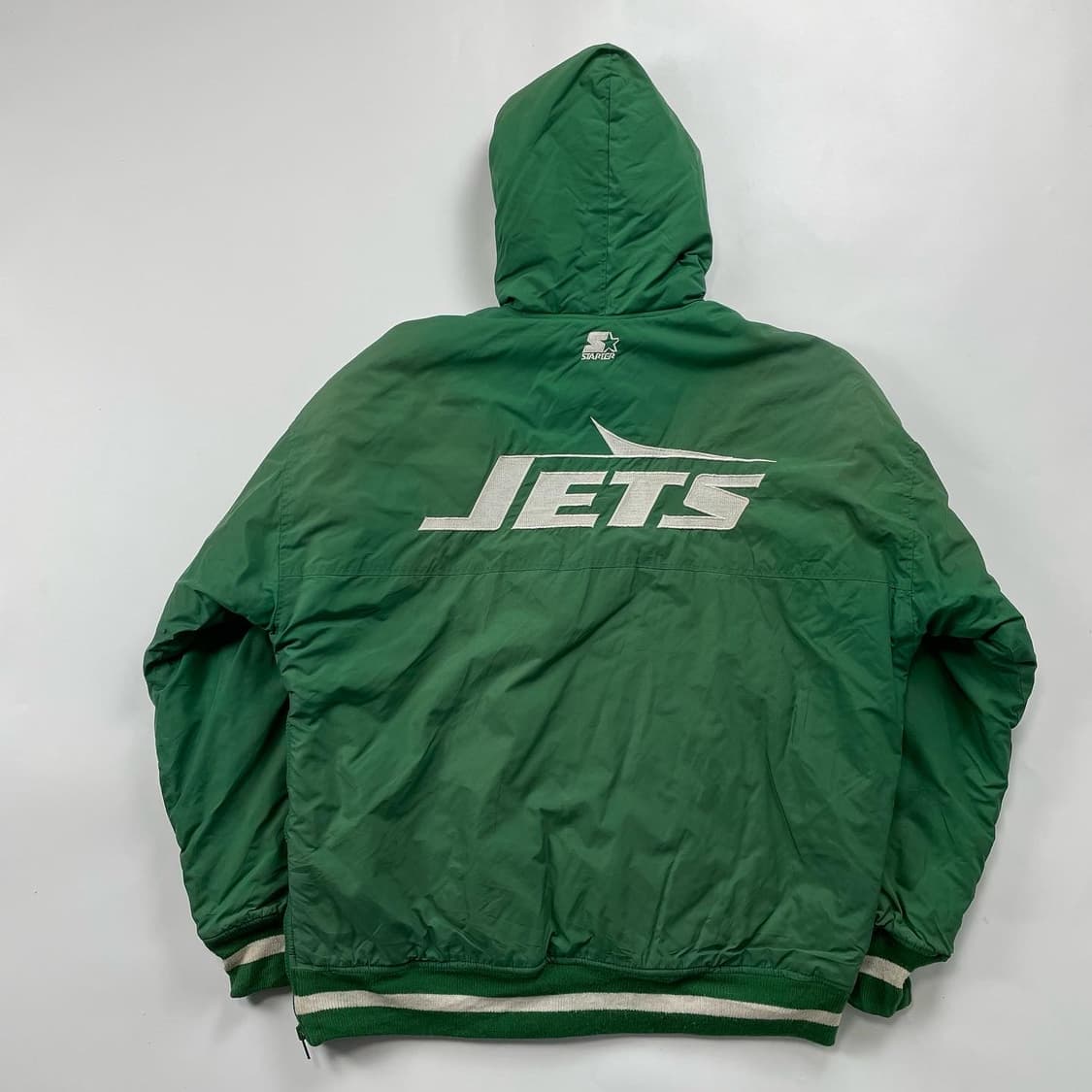 90s 스타터 NFL 제츠 퀄팅자켓 상품이미지1