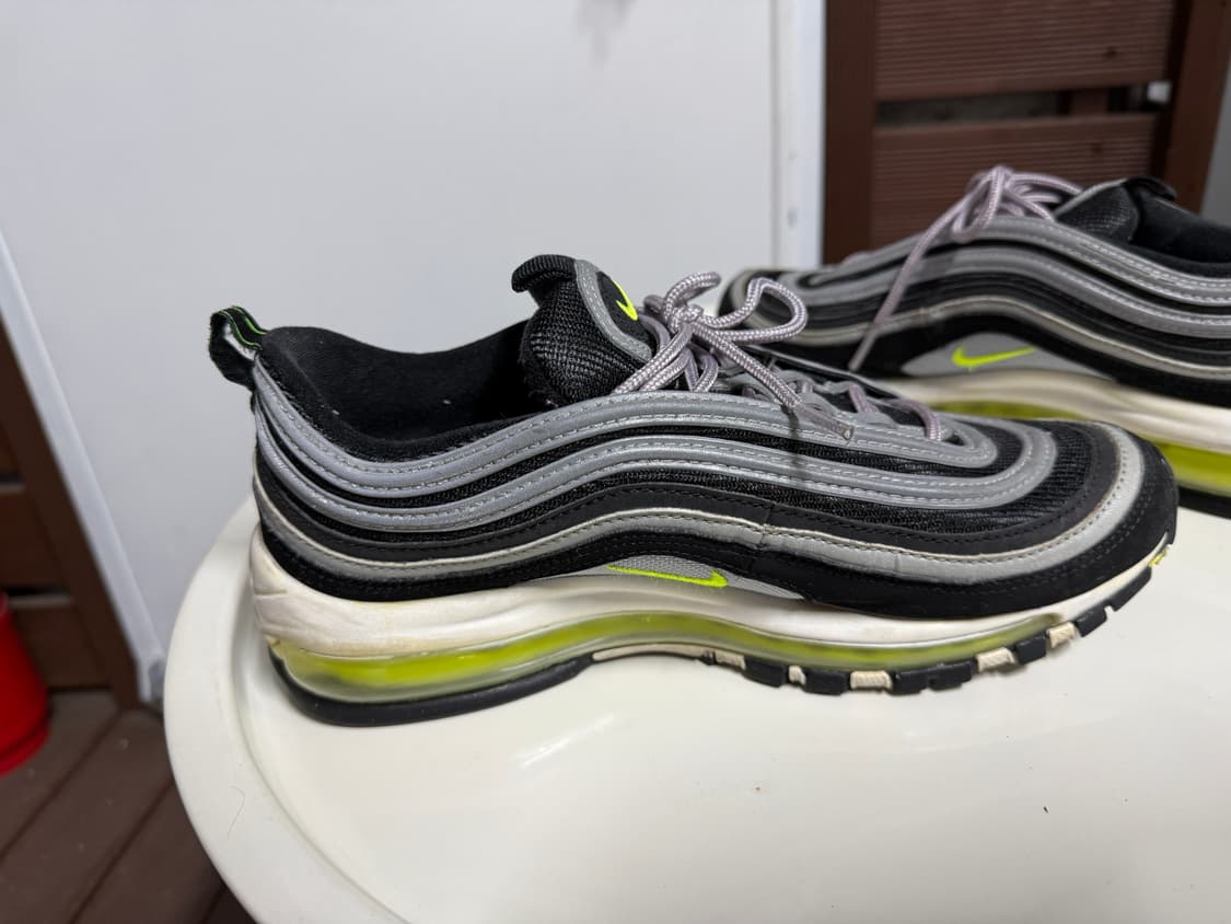 나이키 에어맥스 97 아시아 블랙/회색 260 상품이미지5