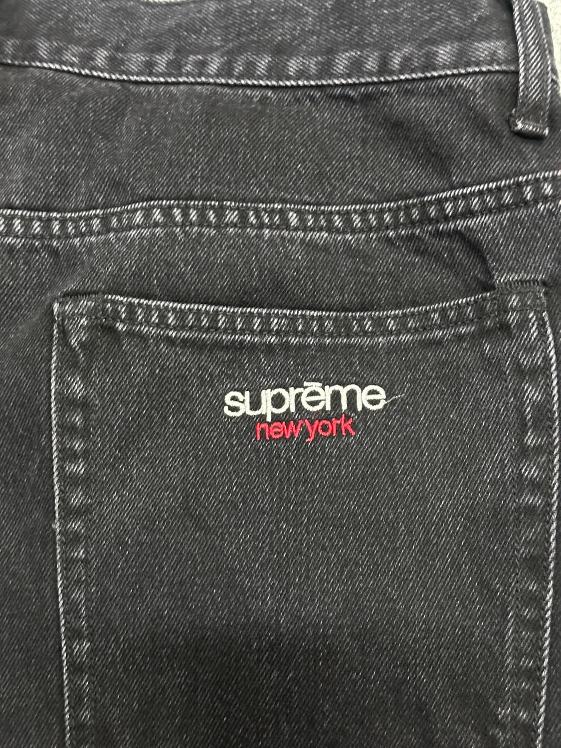 슈프림 배기 대님 쇼츠 블랙 25 ss (36) 상품이미지3