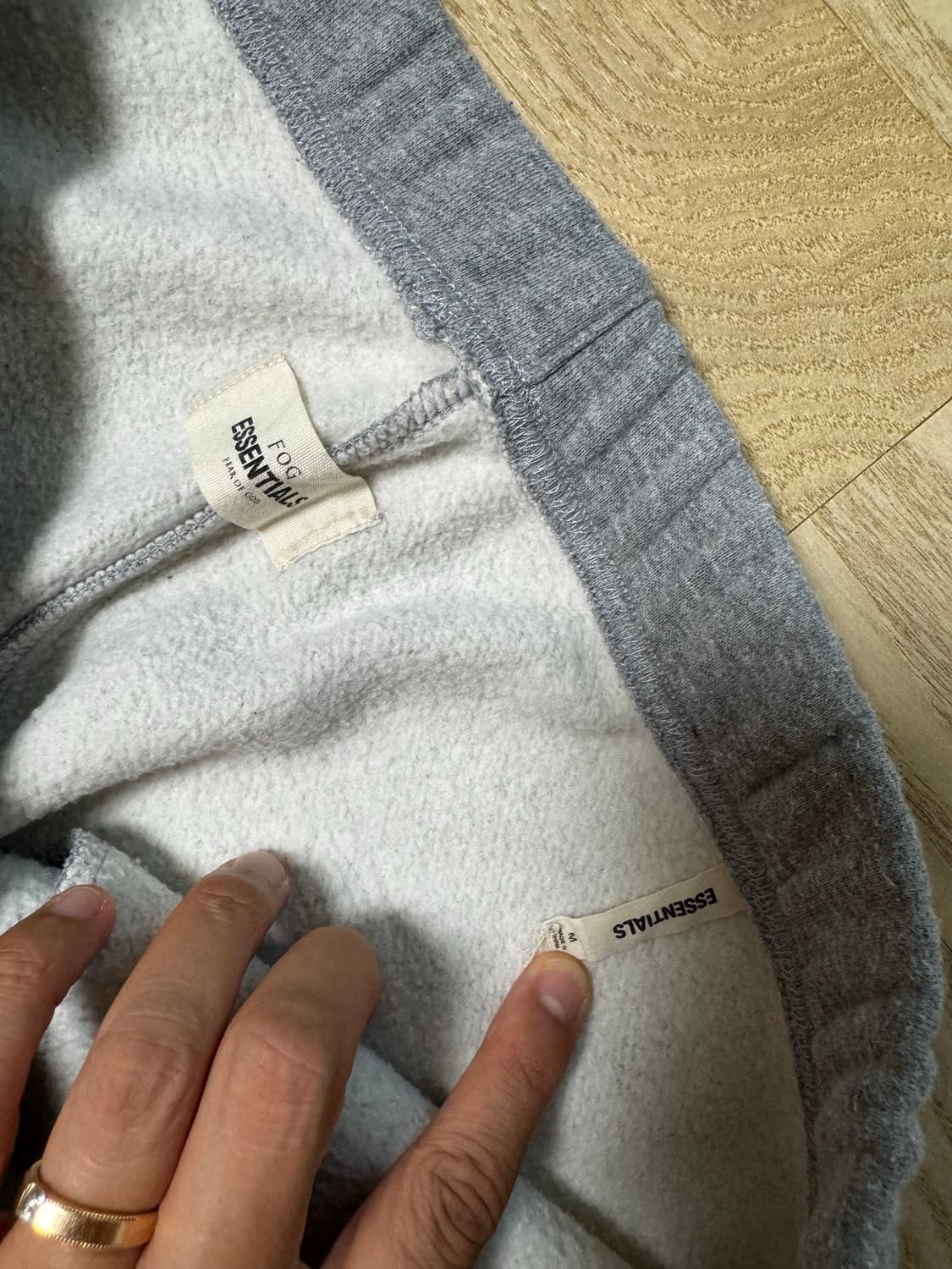 (M) 18fw 피어오브갓 피오갓 에센셜 스웻팬츠 초판 og 그레이 상품이미지8