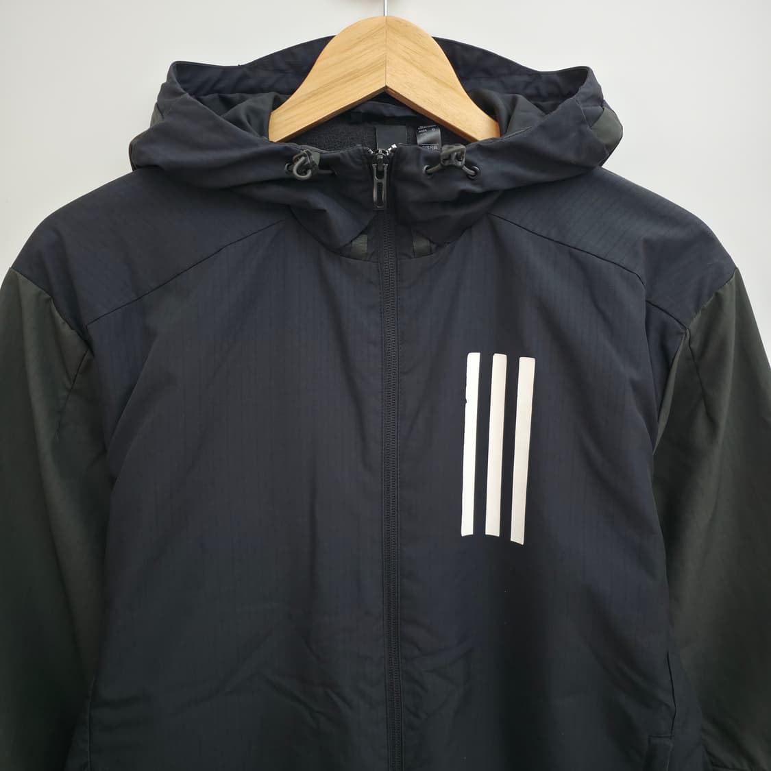 [S] 아디다스 블랙 플리스 바람막이 상품이미지2