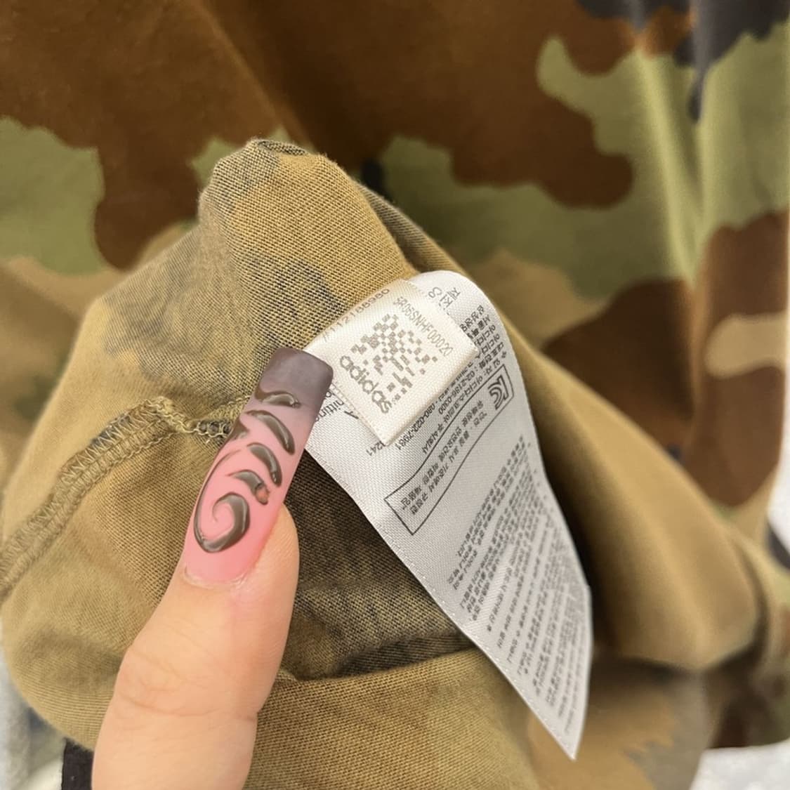 아디다스 빈티지 스트릿 펑크 카모플라주 반팔티 90 C11776 상품이미지7