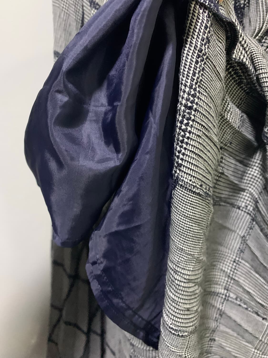 Demi luxe beams 빔즈 체크 플리츠 롱 스커트 상품이미지6