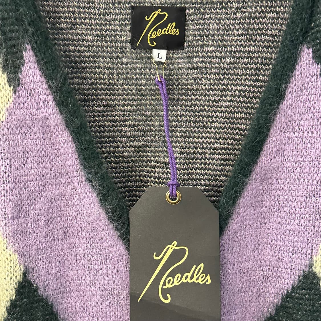 니들스 모헤어 가디건 L사이즈 상품이미지4