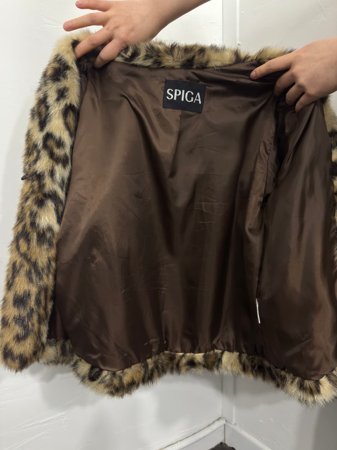 leopard fur jacket 상품이미지6