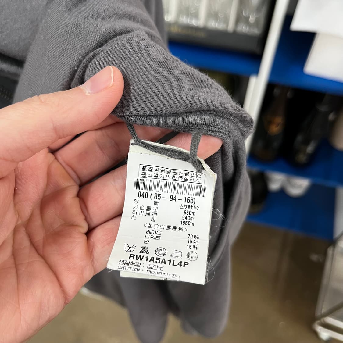 릭오웬스 슬리브리스 원피스 40 상품이미지4